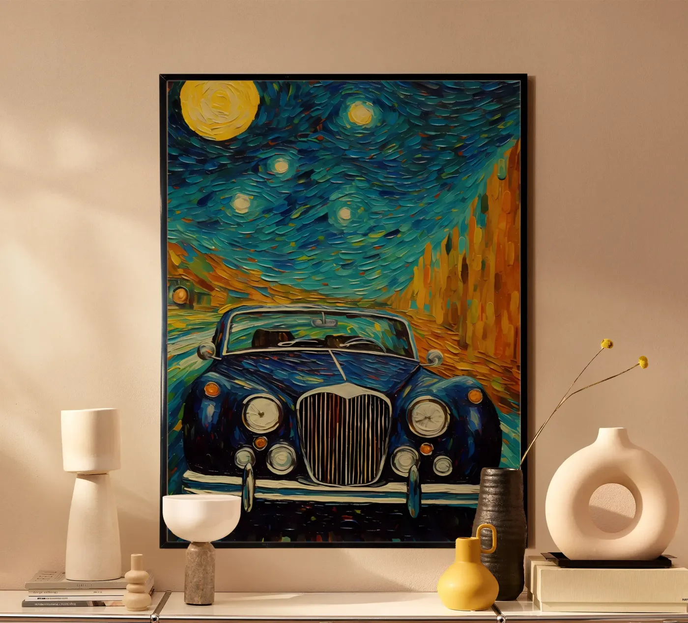 Starry Night poster da Artsy Bessy