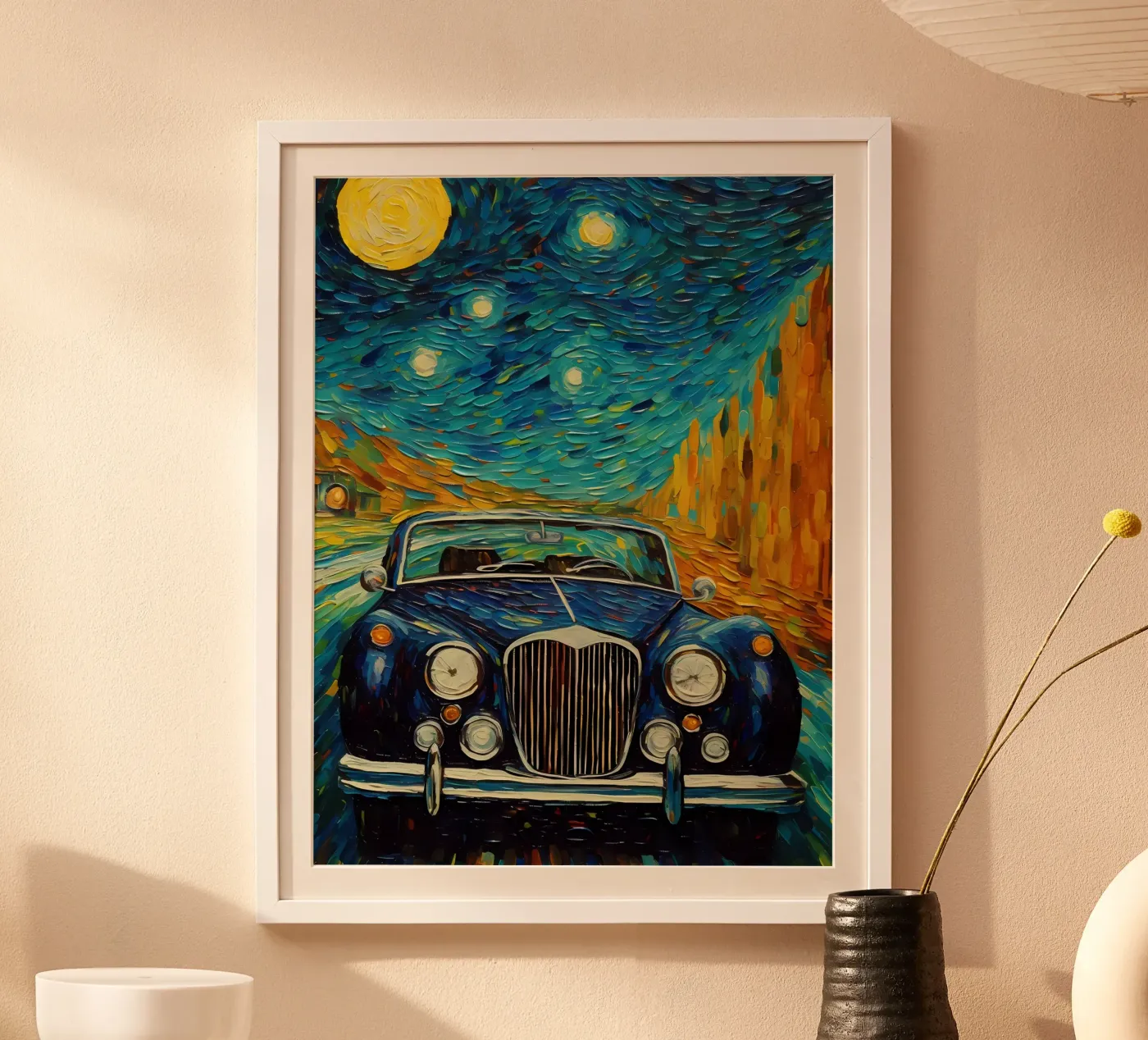 Starry Night poster da Artsy Bessy