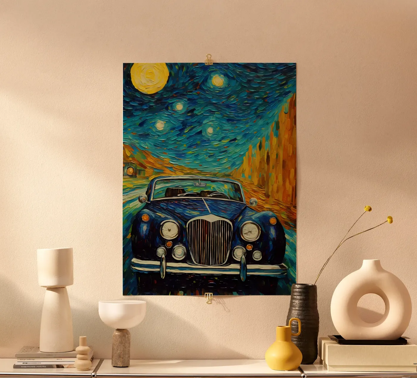 Starry Night poster da Artsy Bessy