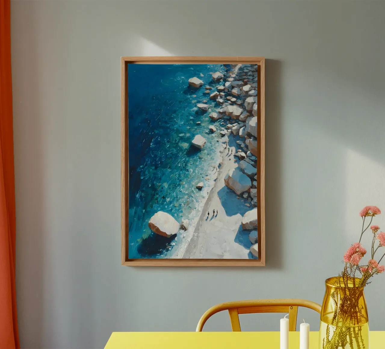 Blue Margin tela da Mosaic Dialogue