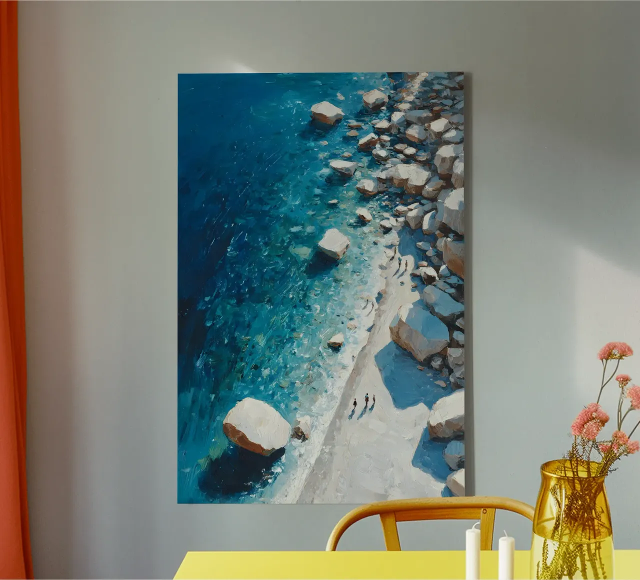 Blue Margin tela da Mosaic Dialogue