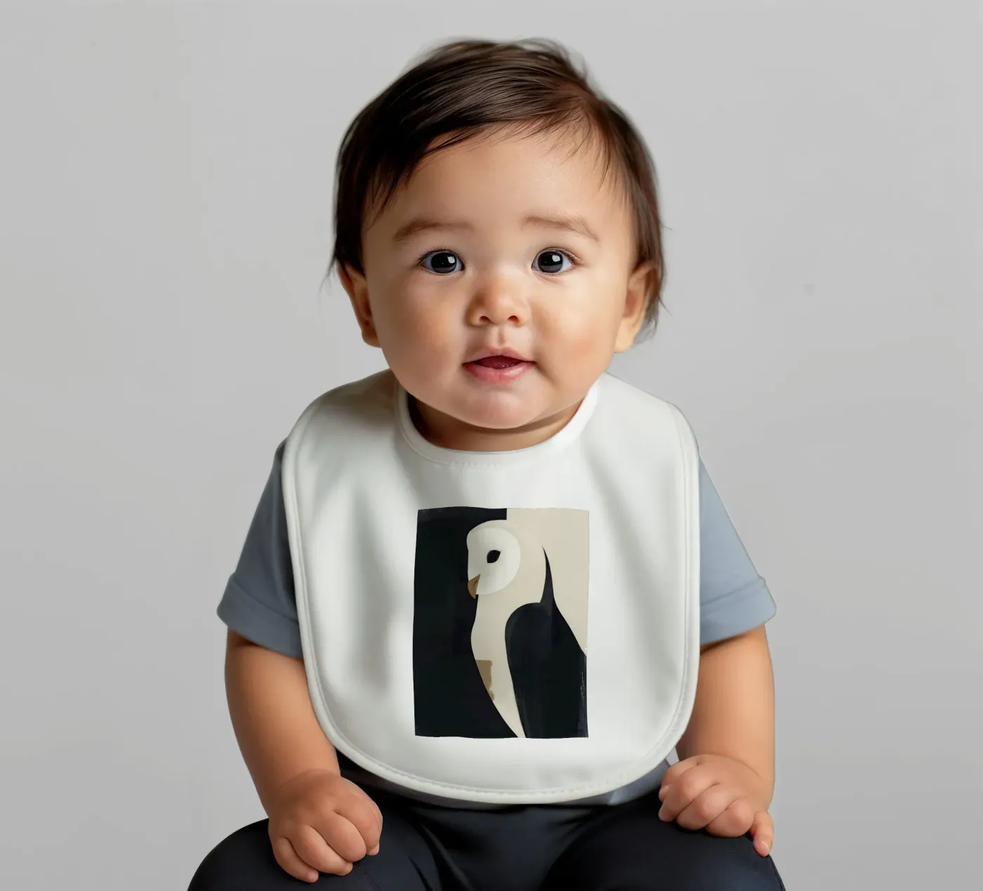 Le hibou bavoir de M.A.Z.U.N.