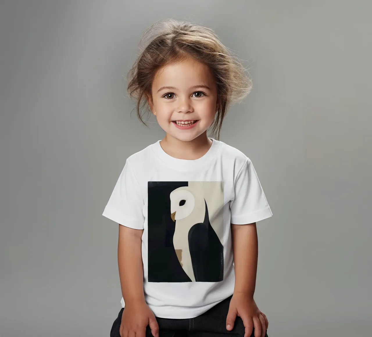 Die Eule Kinder T-Shirt von M.A.Z.U.N.