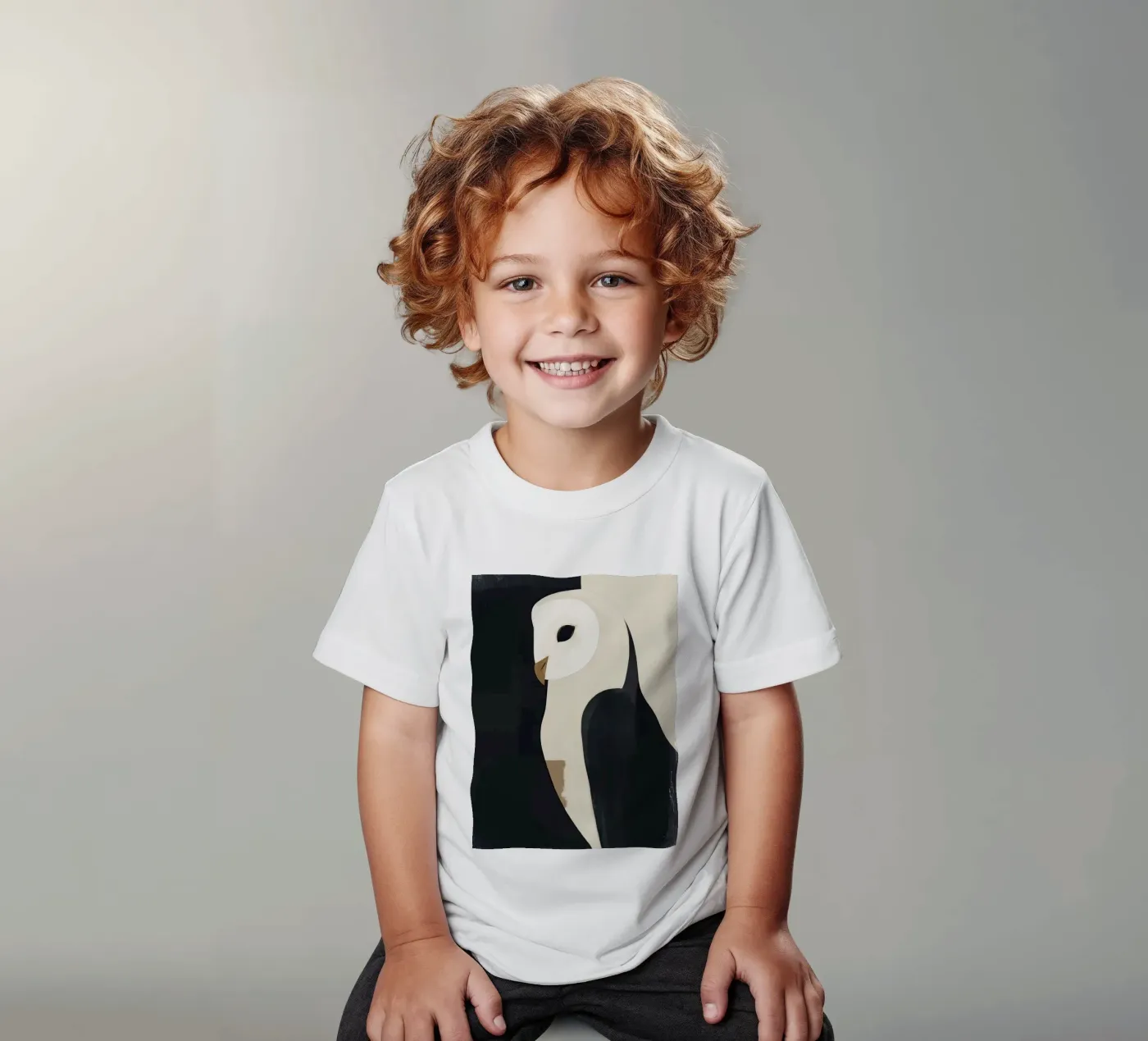 Die Eule Kinder T-Shirt von M.A.Z.U.N.