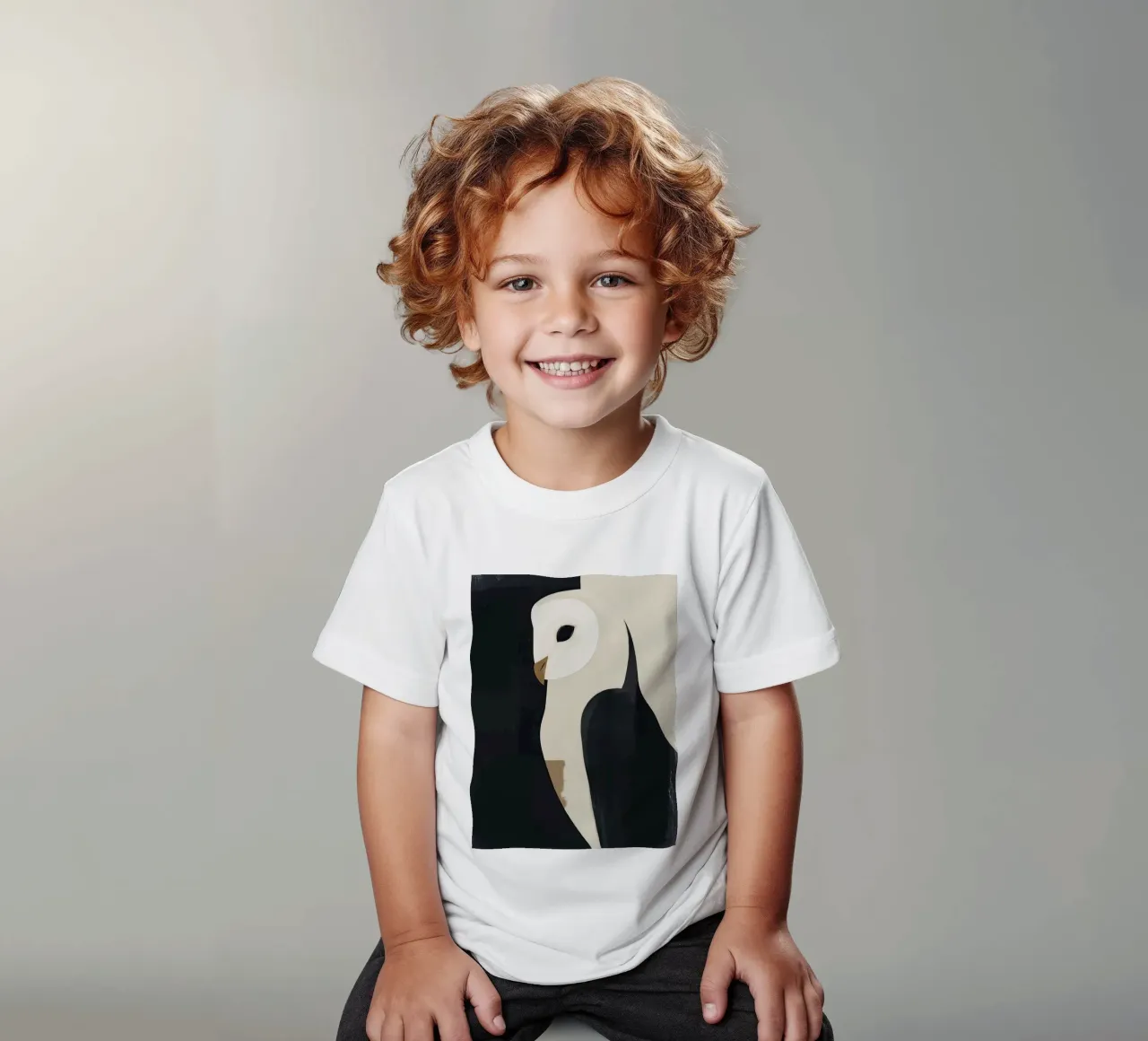 Die Eule Kinder T-Shirt von M.A.Z.U.N.