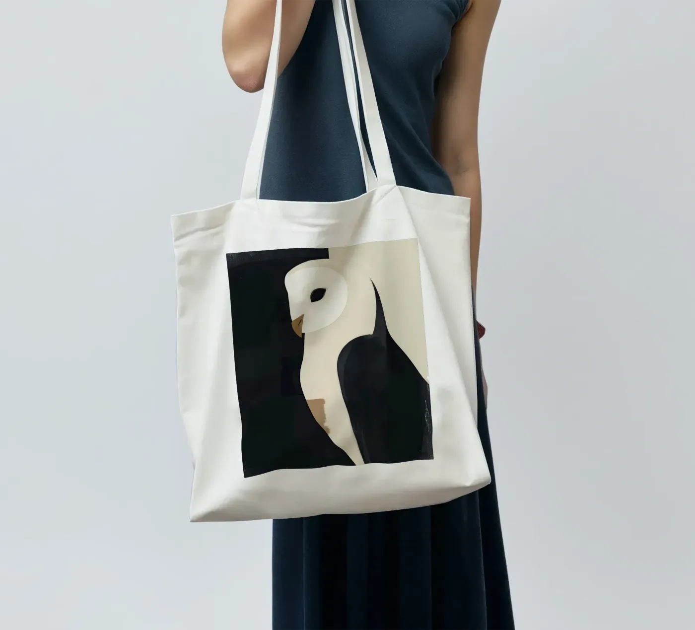 Die Eule Jutebeutel von M.A.Z.U.N.