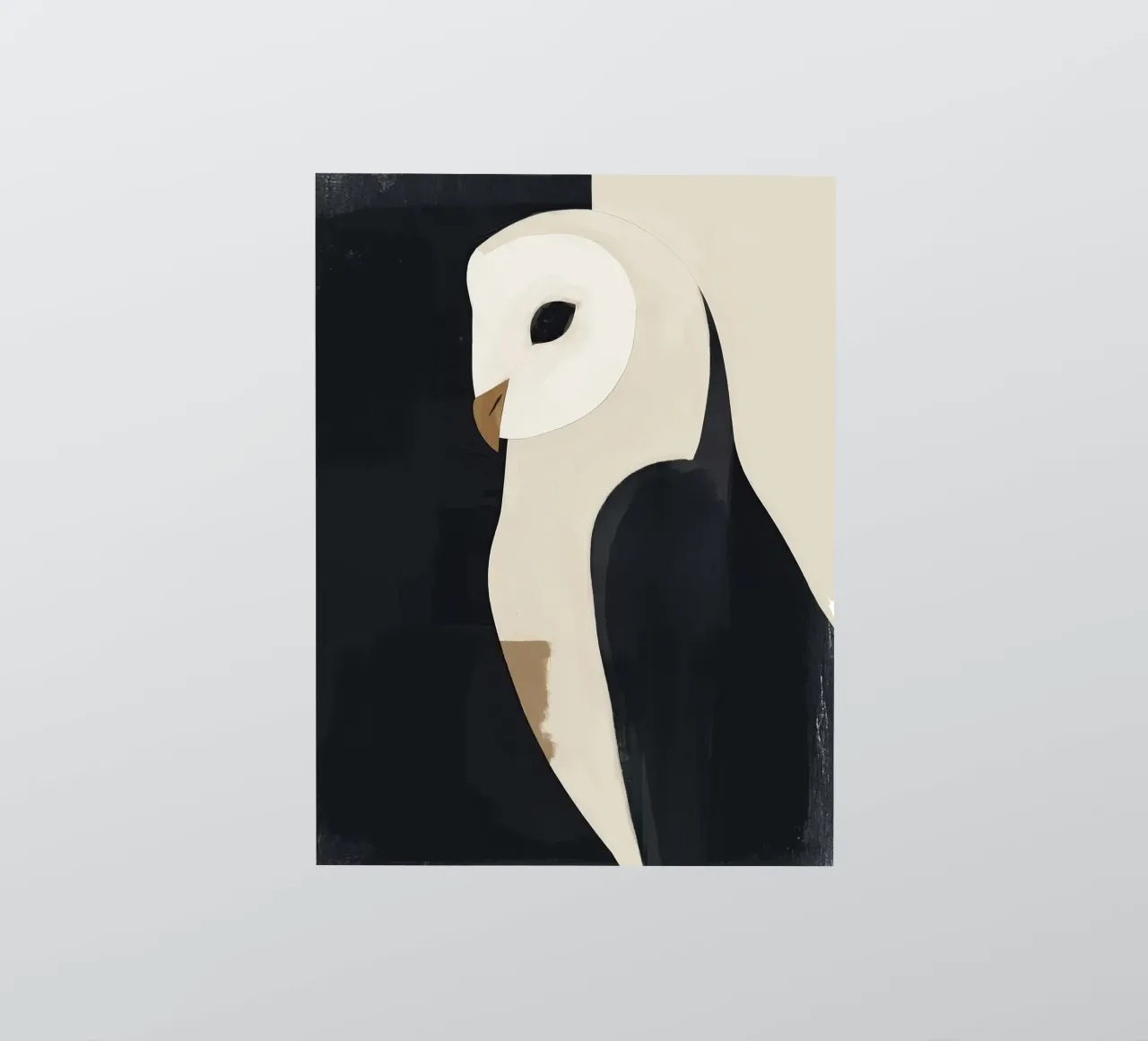 Die Eule Sticker von M.A.Z.U.N.