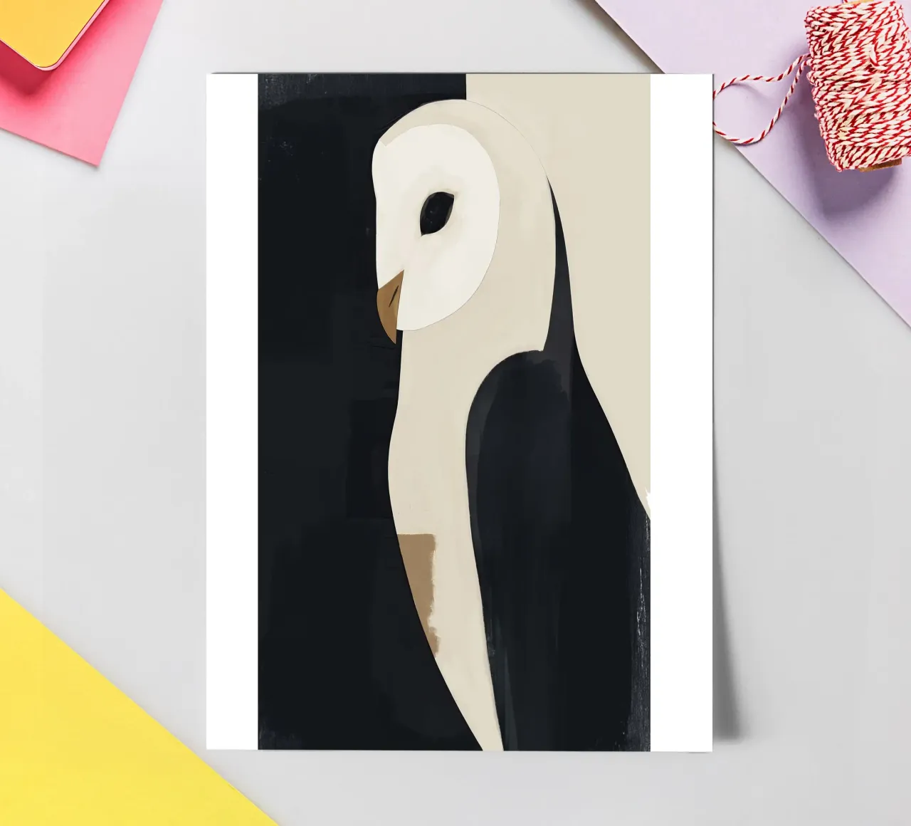 Die Eule Stickerbogen von M.A.Z.U.N.