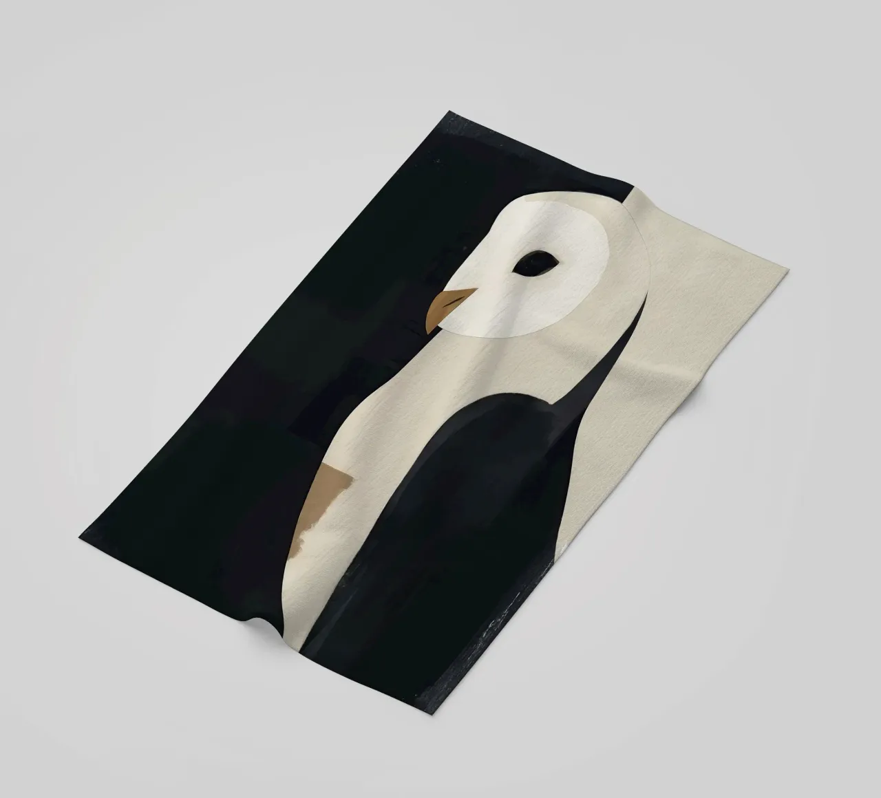 Die Eule Strandtuch von M.A.Z.U.N.