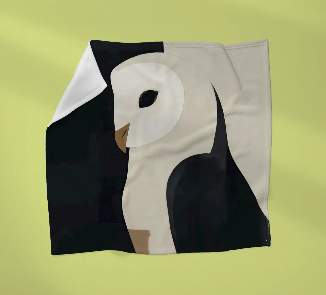 Die Eule Fleecedecke von M.A.Z.U.N.