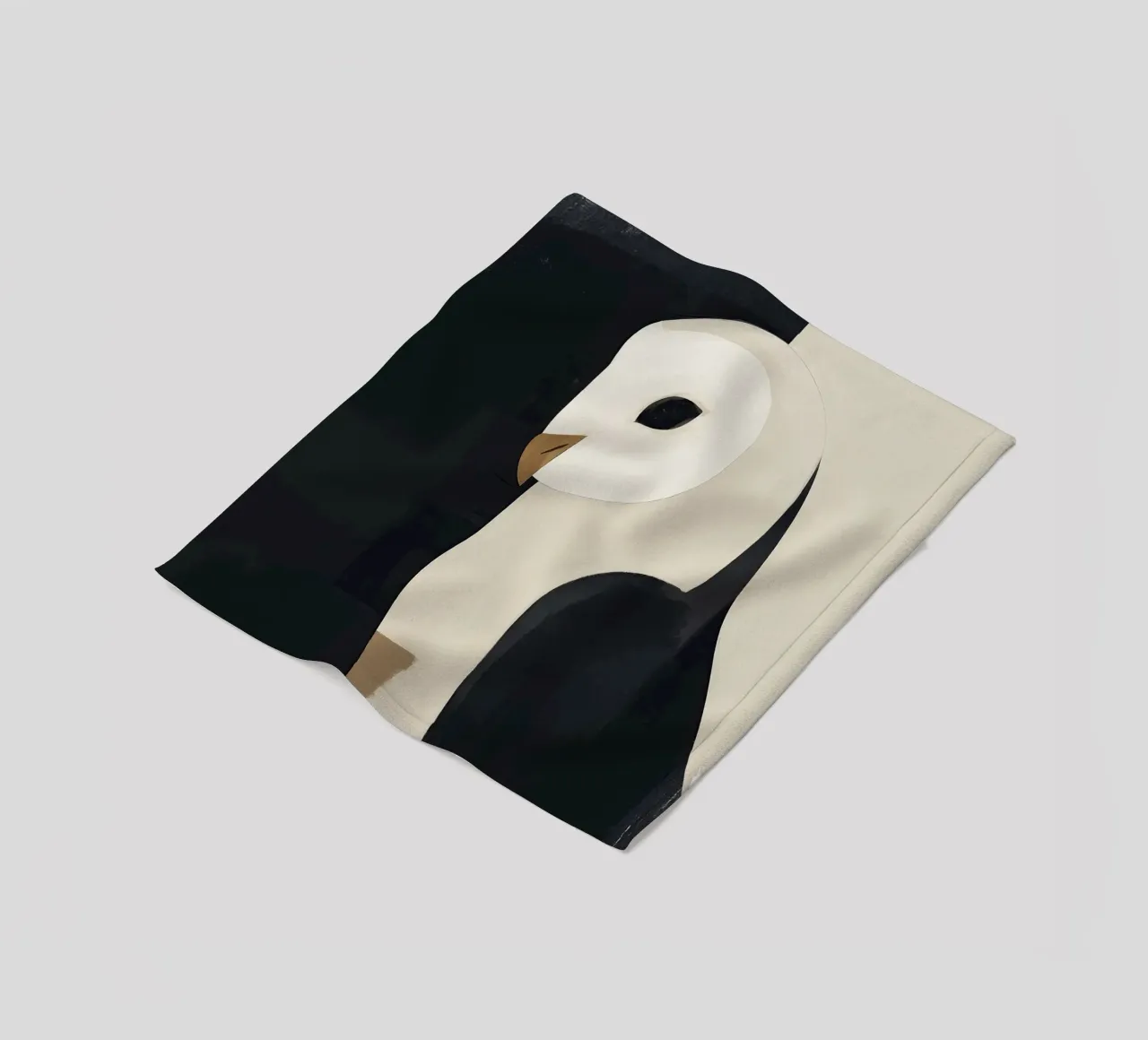 Die Eule Fleecedecke von M.A.Z.U.N.