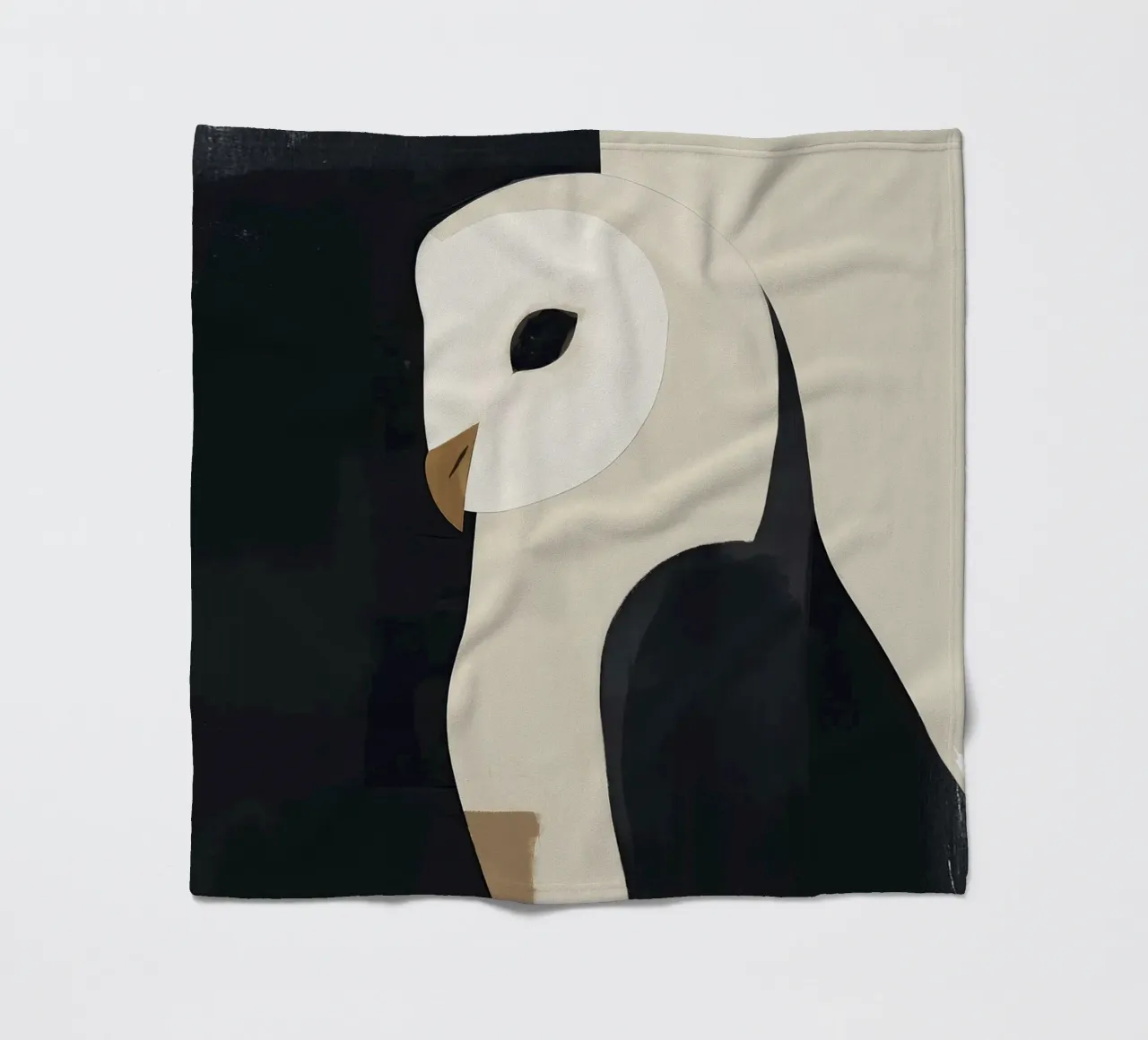 Die Eule Fleecedecke von M.A.Z.U.N.