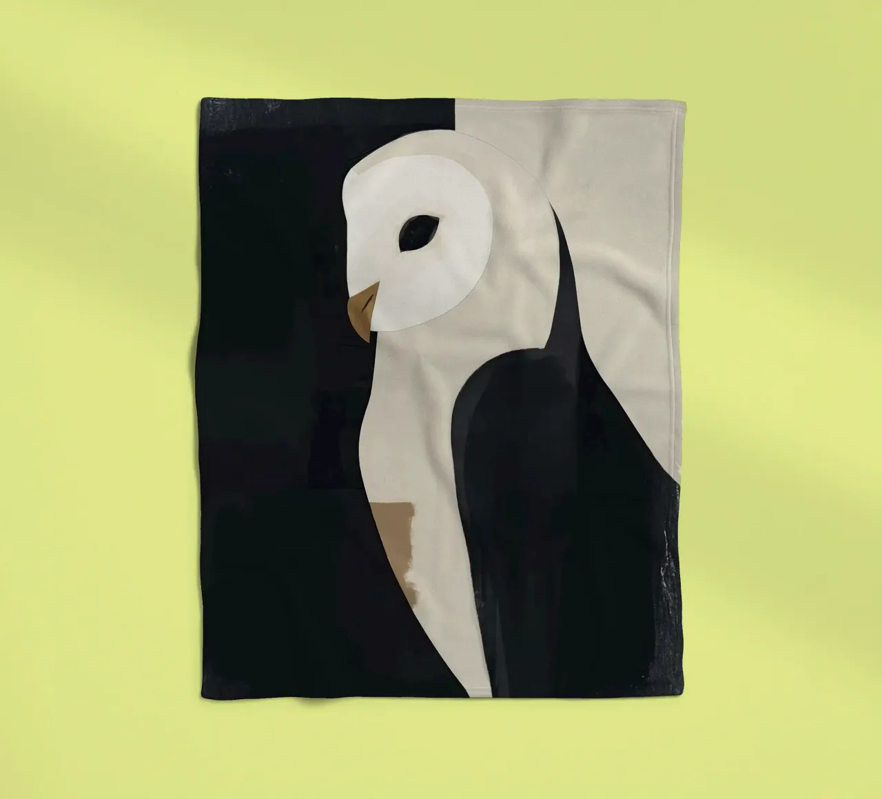 Die Eule Fleecedecke von M.A.Z.U.N.