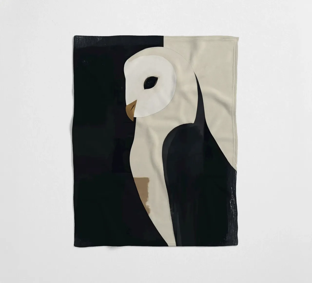 Die Eule Fleecedecke von M.A.Z.U.N.