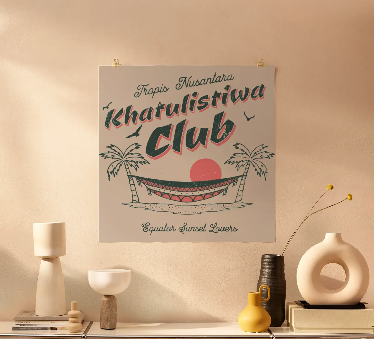 Club Equator poster da Gunawan Rb