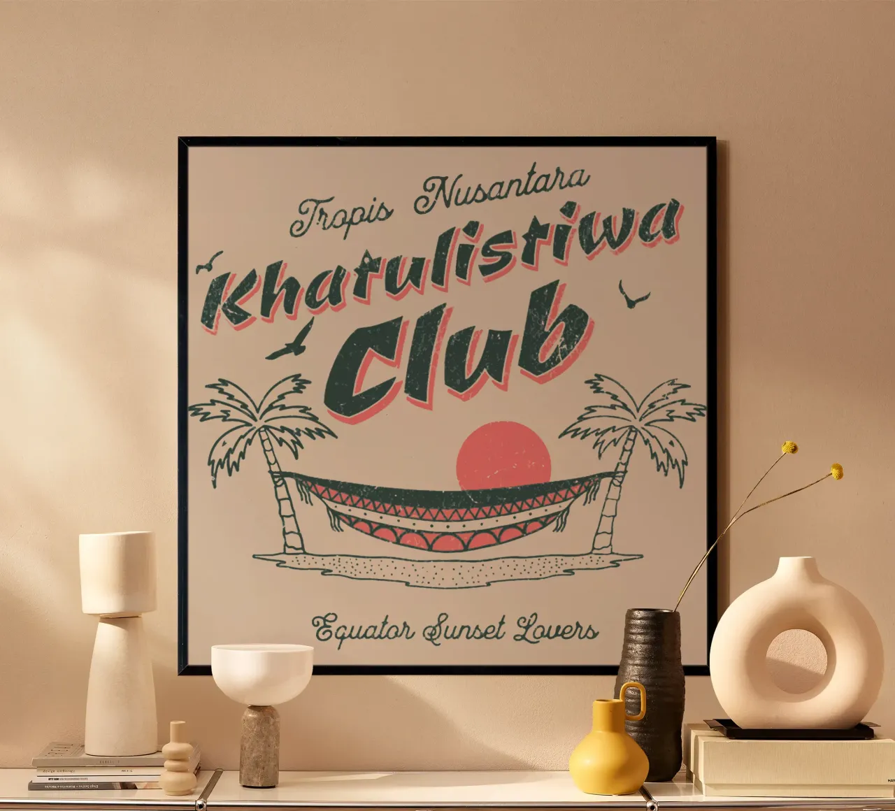 Club Equator poster da Gunawan Rb