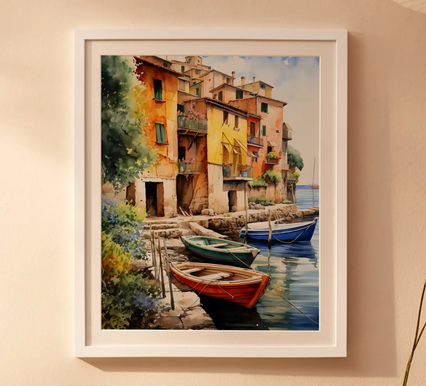 Boats poster by Artsy Bessy
