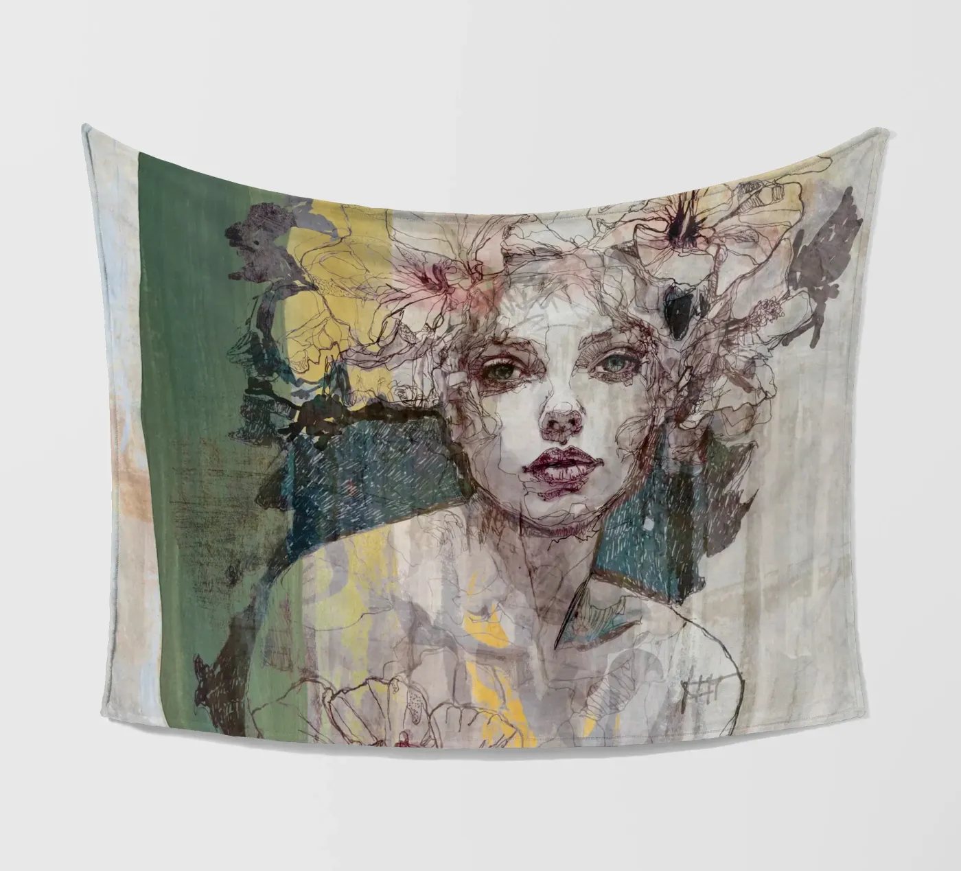 yello Fleecedecke von k i m