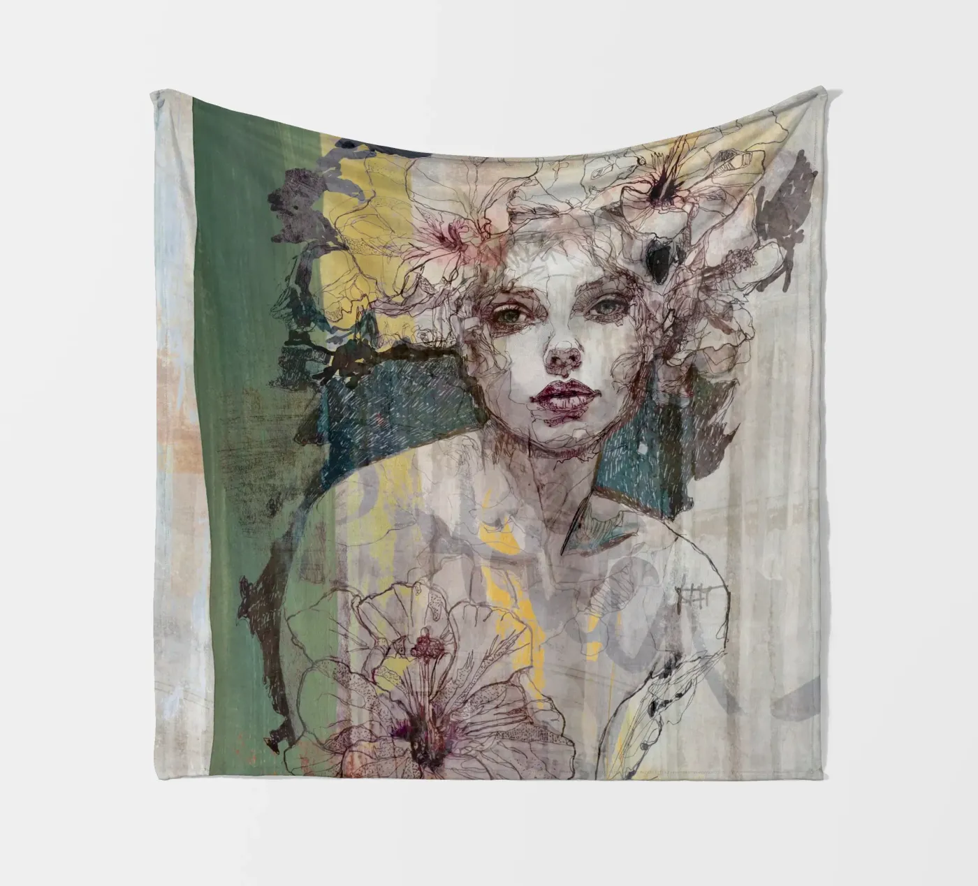 yello Fleecedecke von k i m