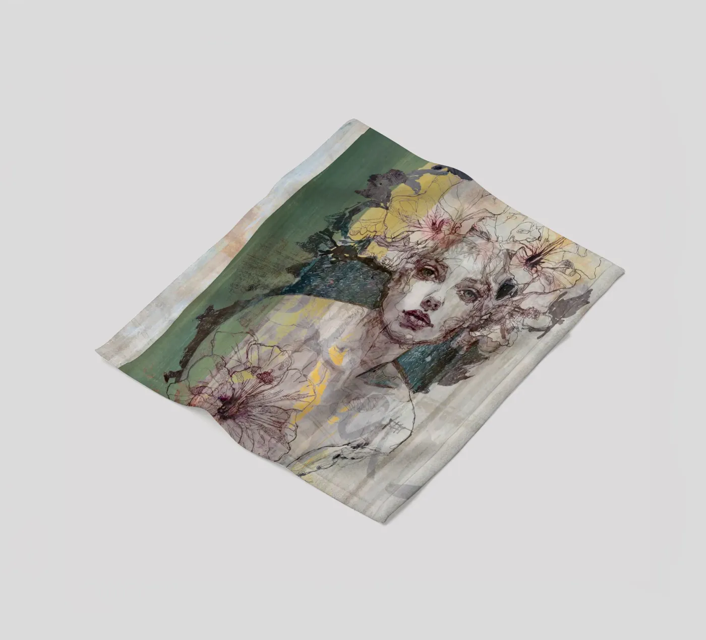 yello Fleecedecke von k i m