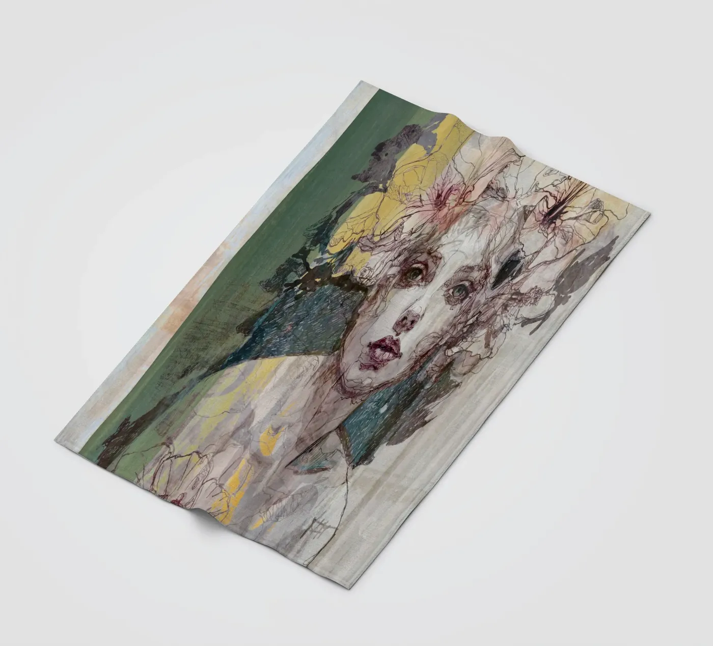 yello Fleecedecke von k i m