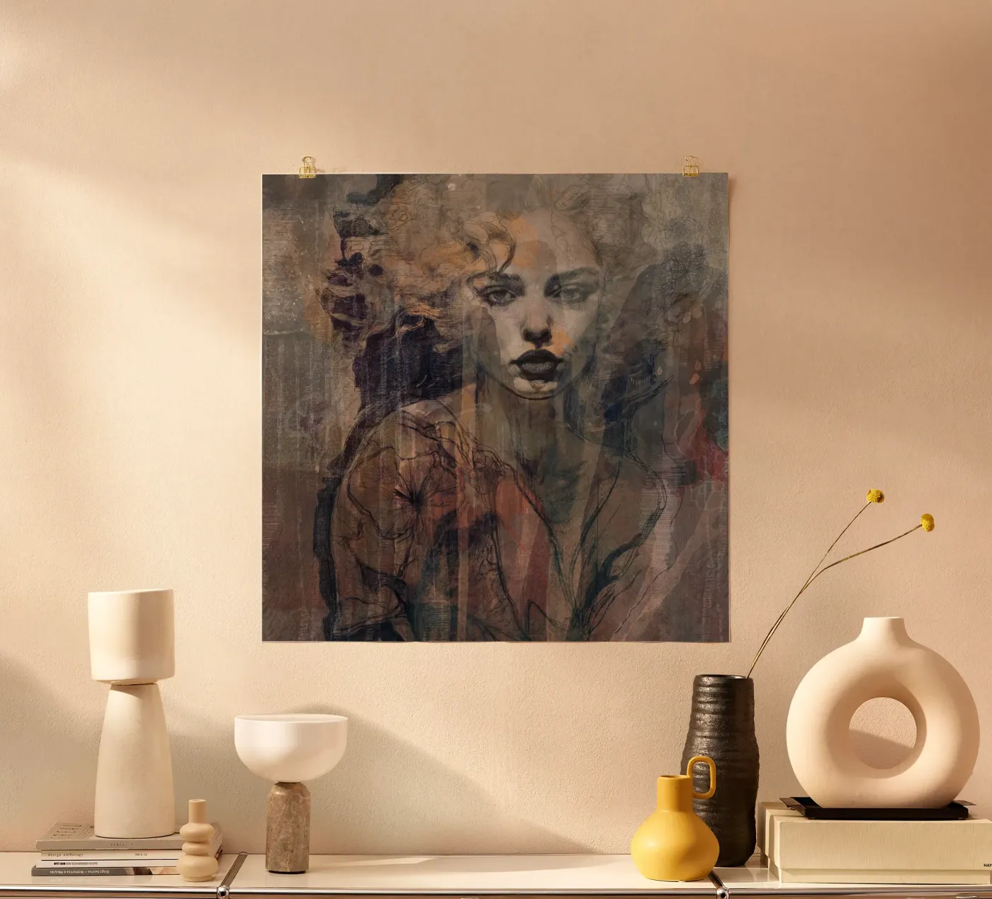 kim poster by k i m