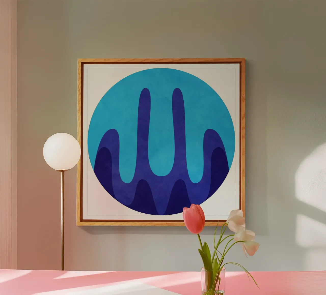 Blue plexiglass da Poetry Geometry