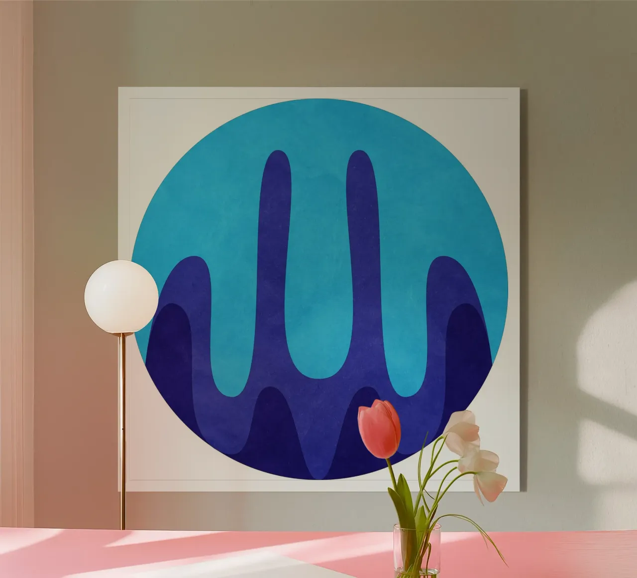 Blue plexiglass da Poetry Geometry