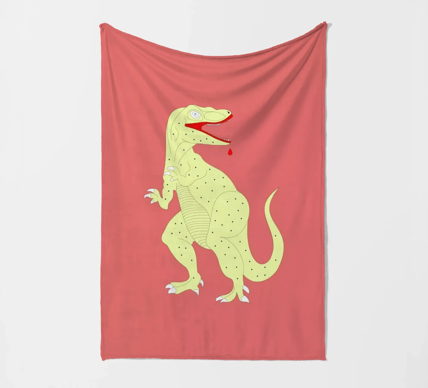 Dinosaurus Fleecedecke von Swen Swensøn