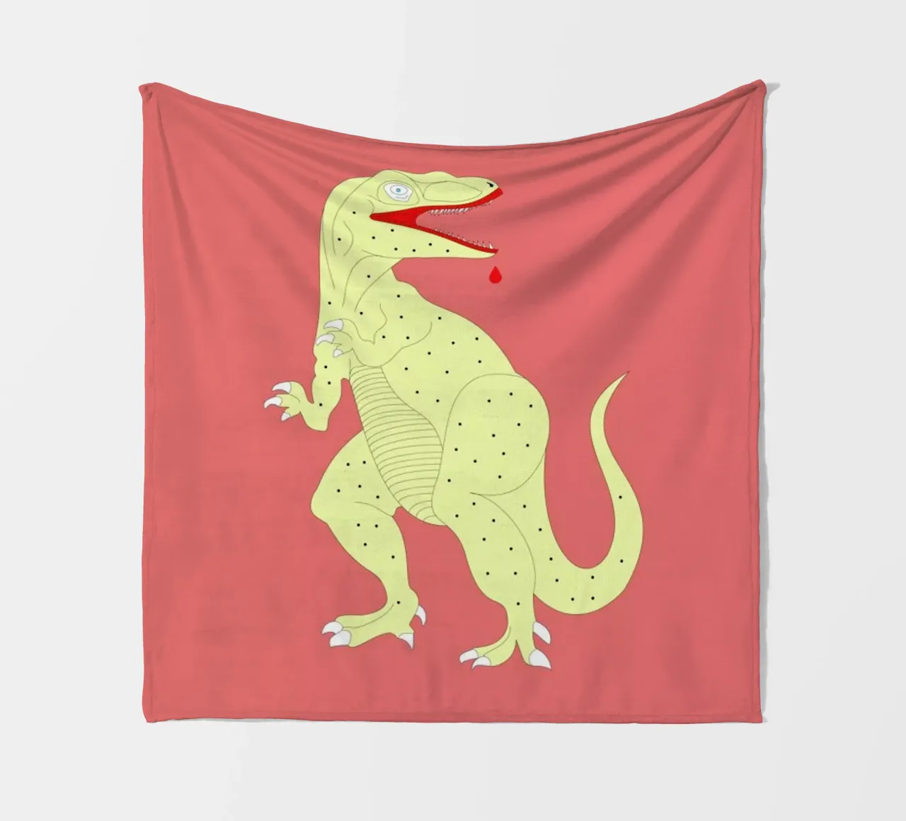 Dinosaurus fleecedeken van Swen Swensøn