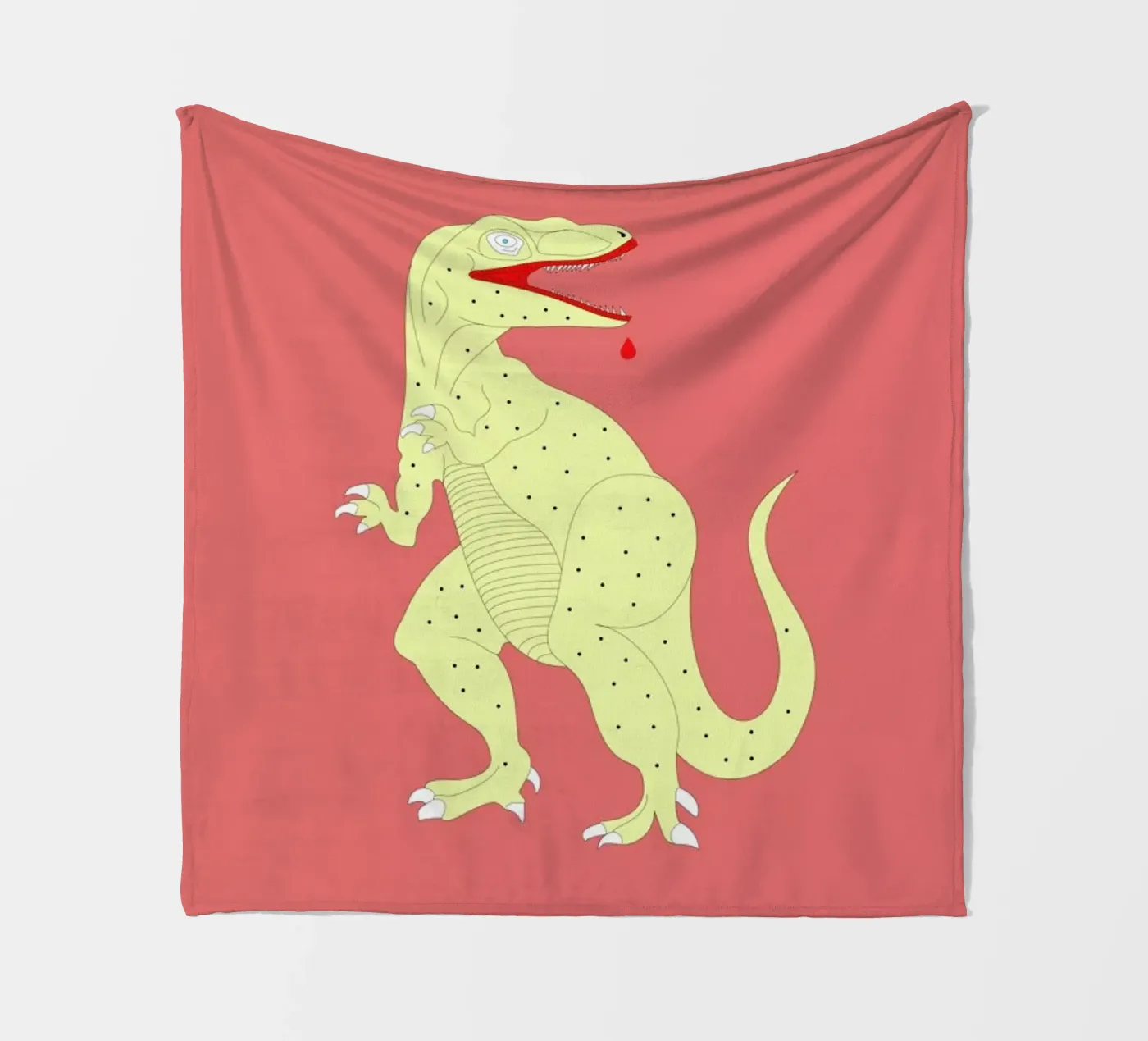 Dinosaurus Fleecedecke von Swen Swensøn