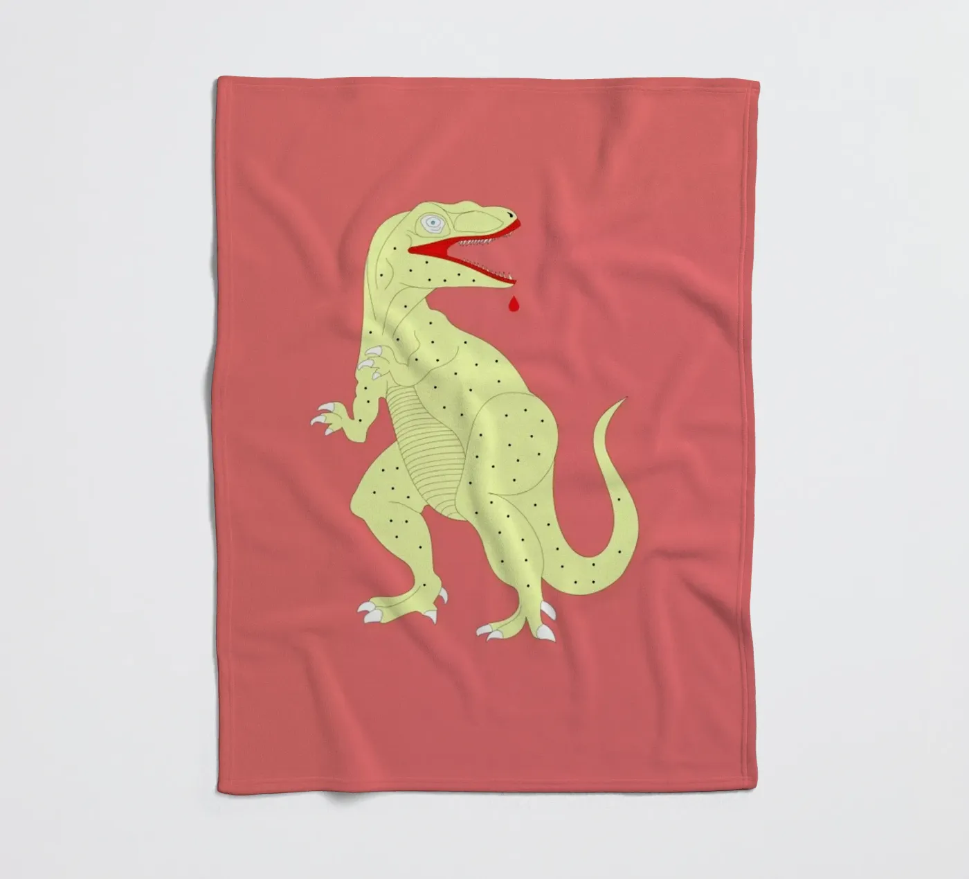 Dinosaurus Fleecedecke von Swen Swensøn