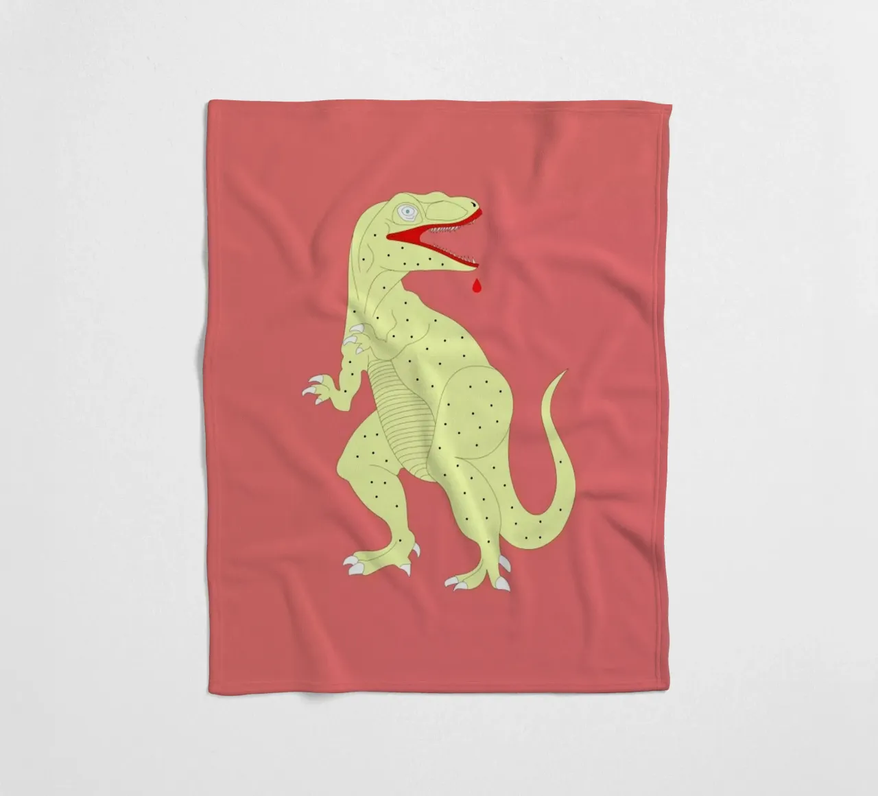 Dinosaurus fleecedeken van Swen Swensøn