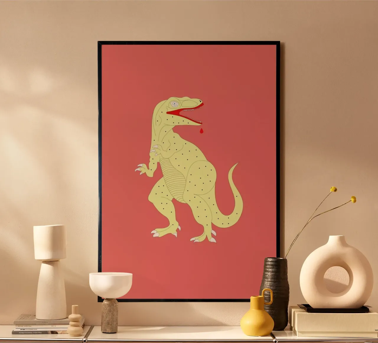 Dinosaurus carta hahnemühle da Swen Swensøn