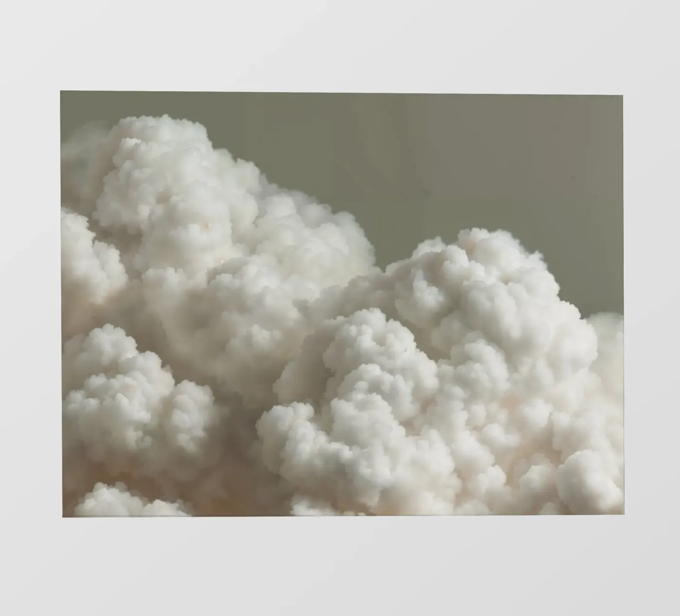 Weiße Wolken Fototapete von IamHomeDesigns