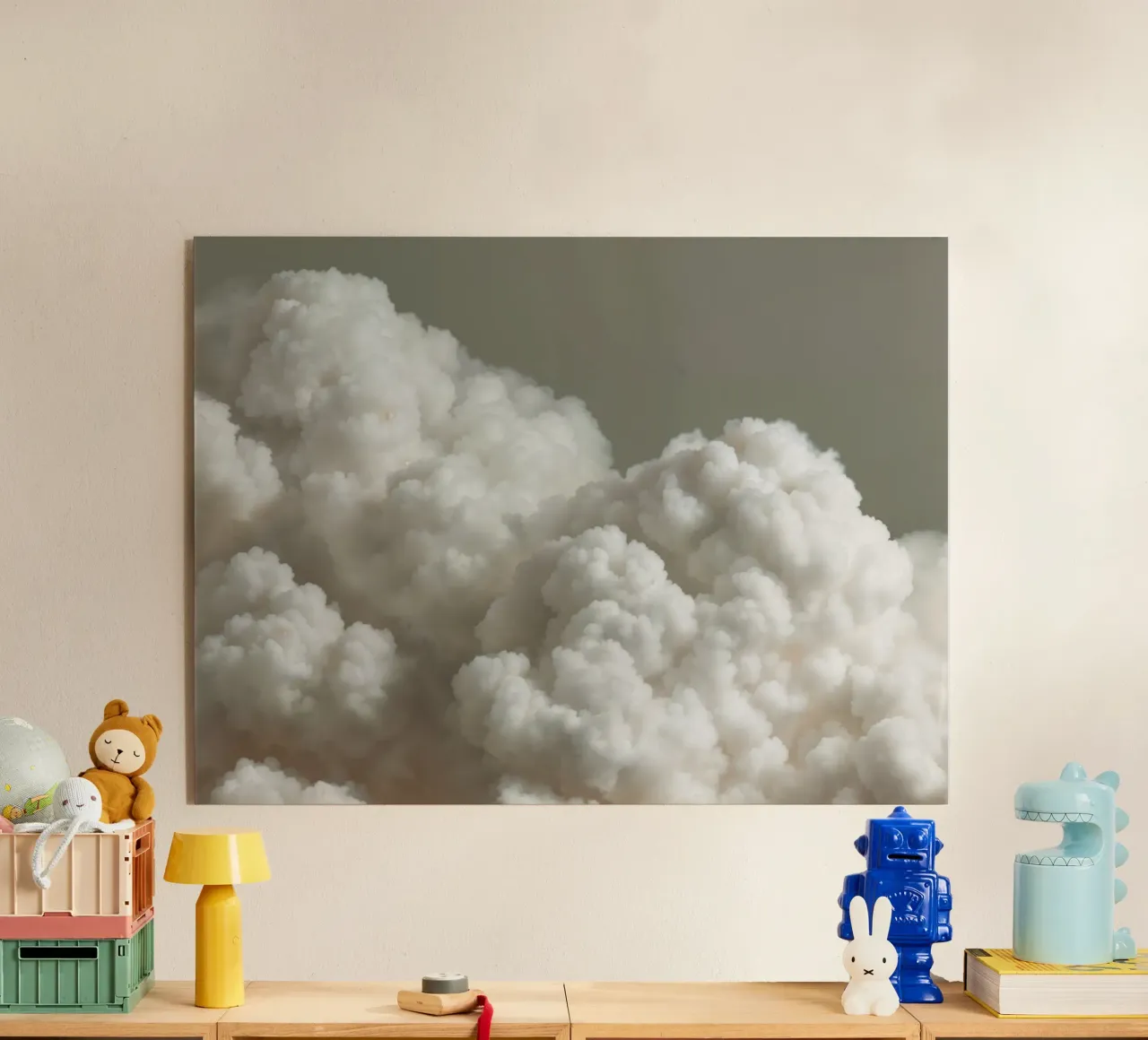 White clouds plexiglass da IamHomeDesigns