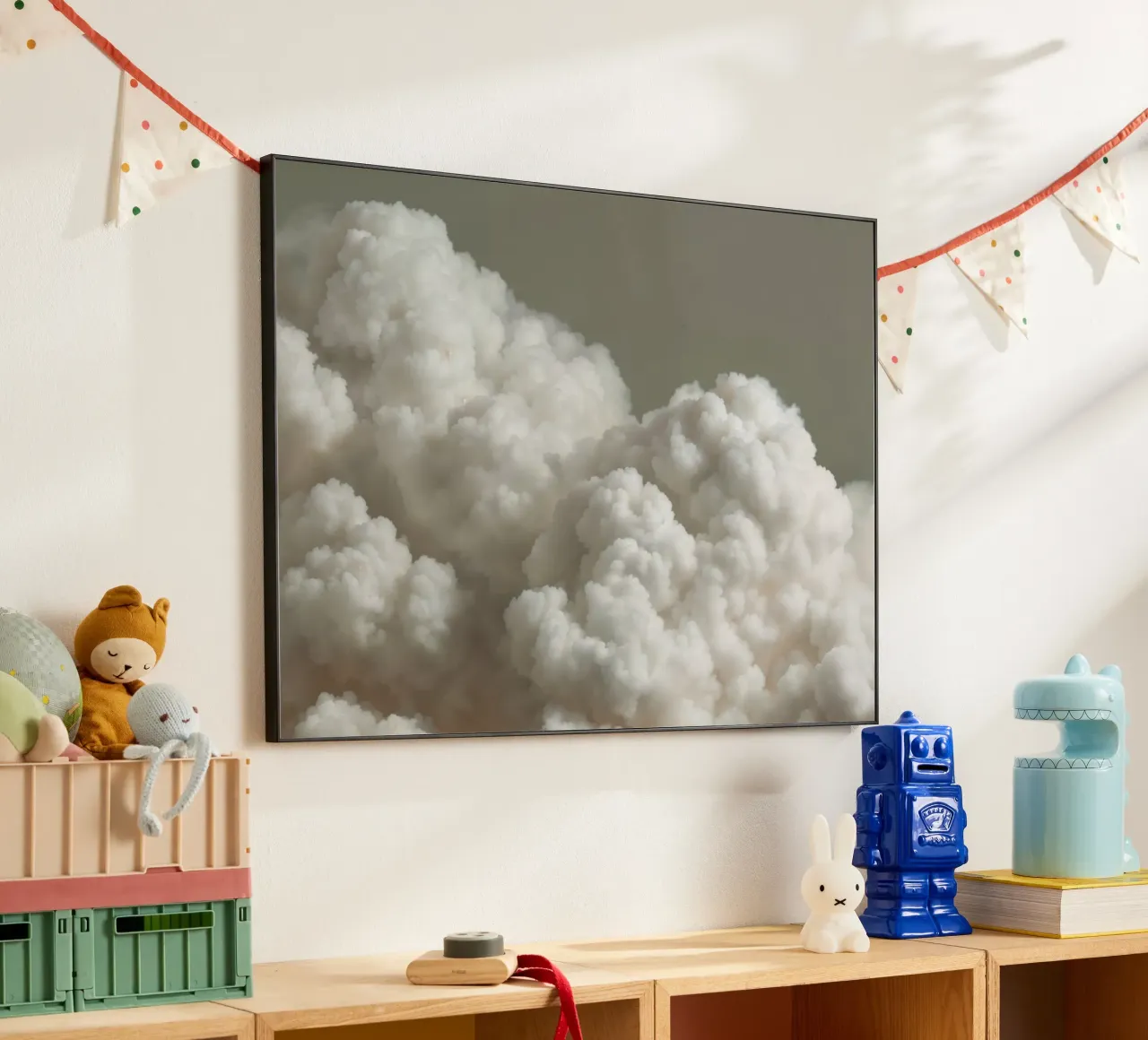 White clouds forex plate by IamHomeDesigns