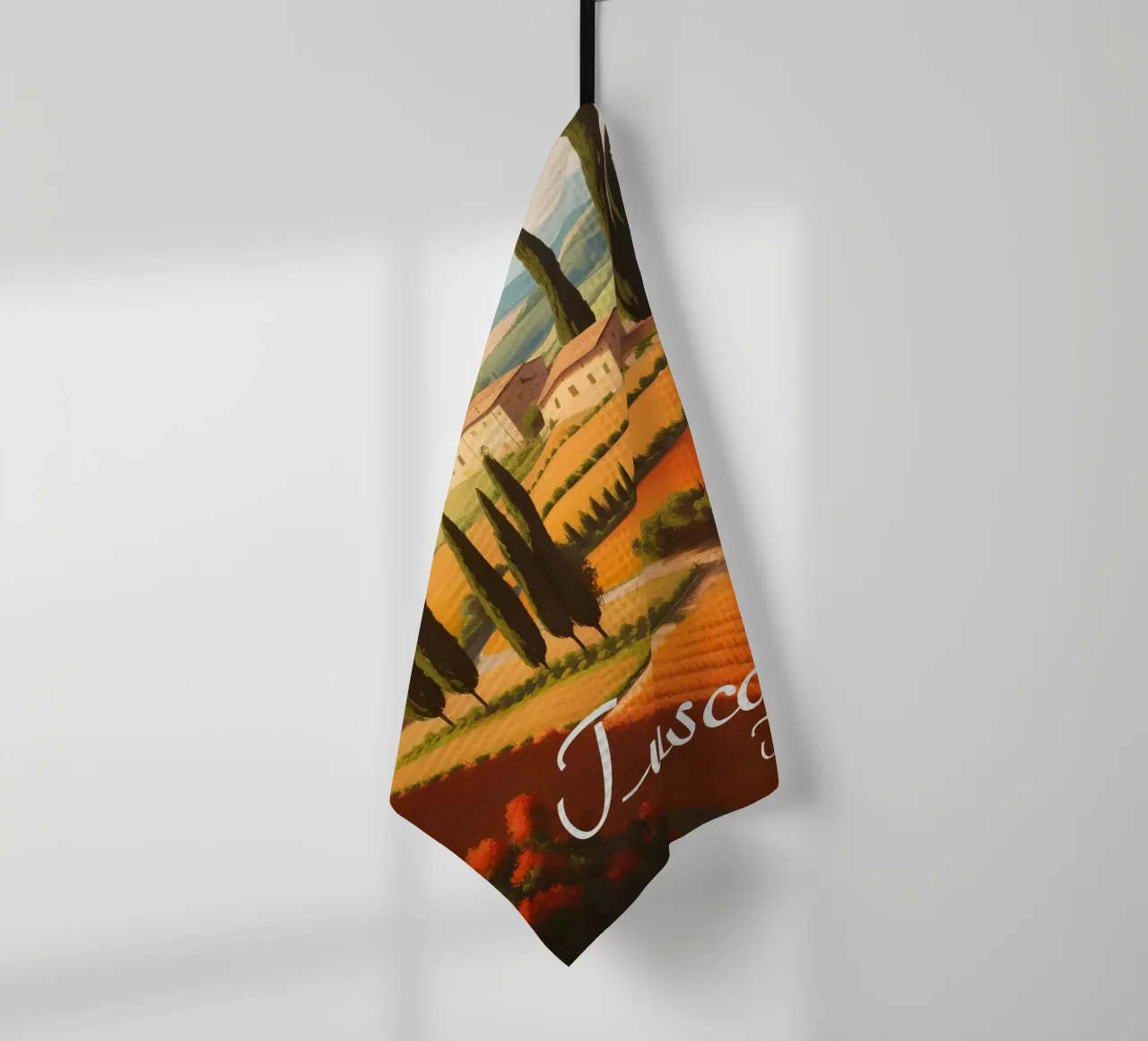 Scena di campagna in Toscana canovaccio da cucina da Charnwood Prints