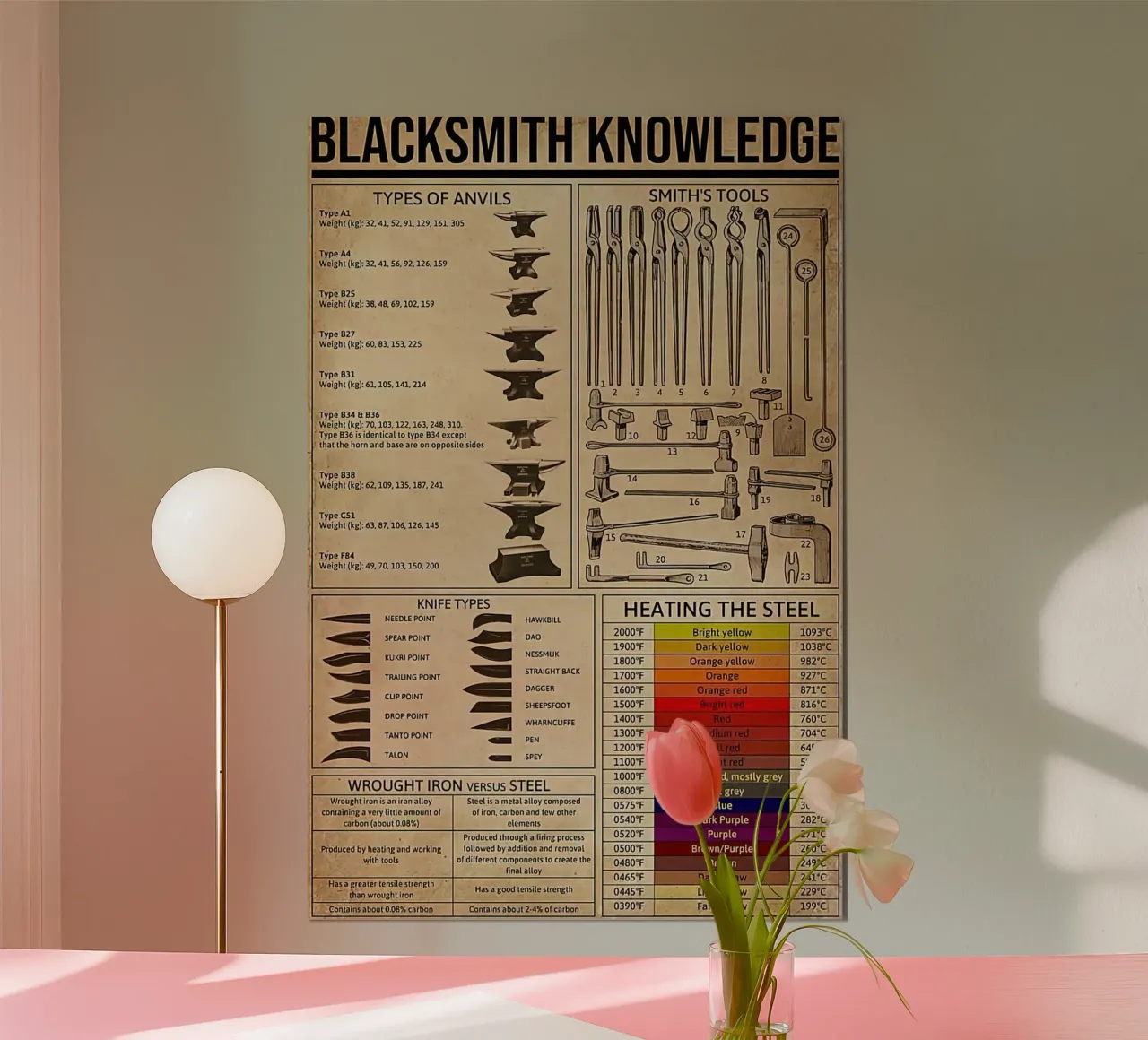 Connaissances en forge poster de Maritiknowled