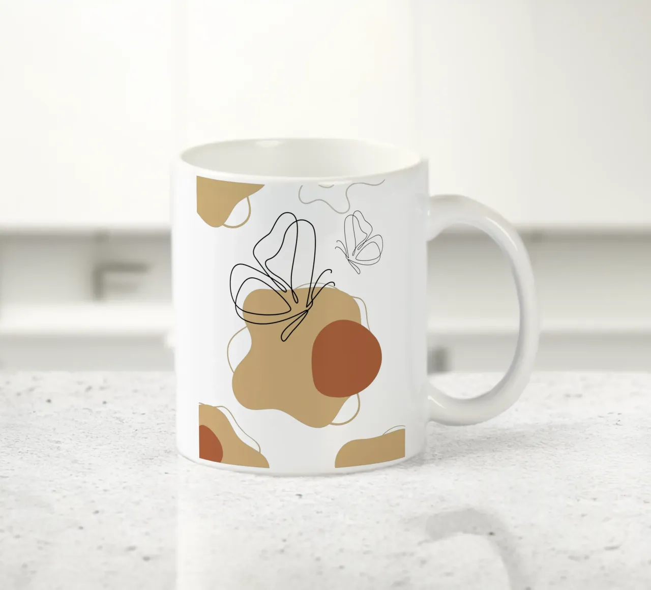 Farfalla minimalista tazza in ceramica da YSV MINIMALIST
