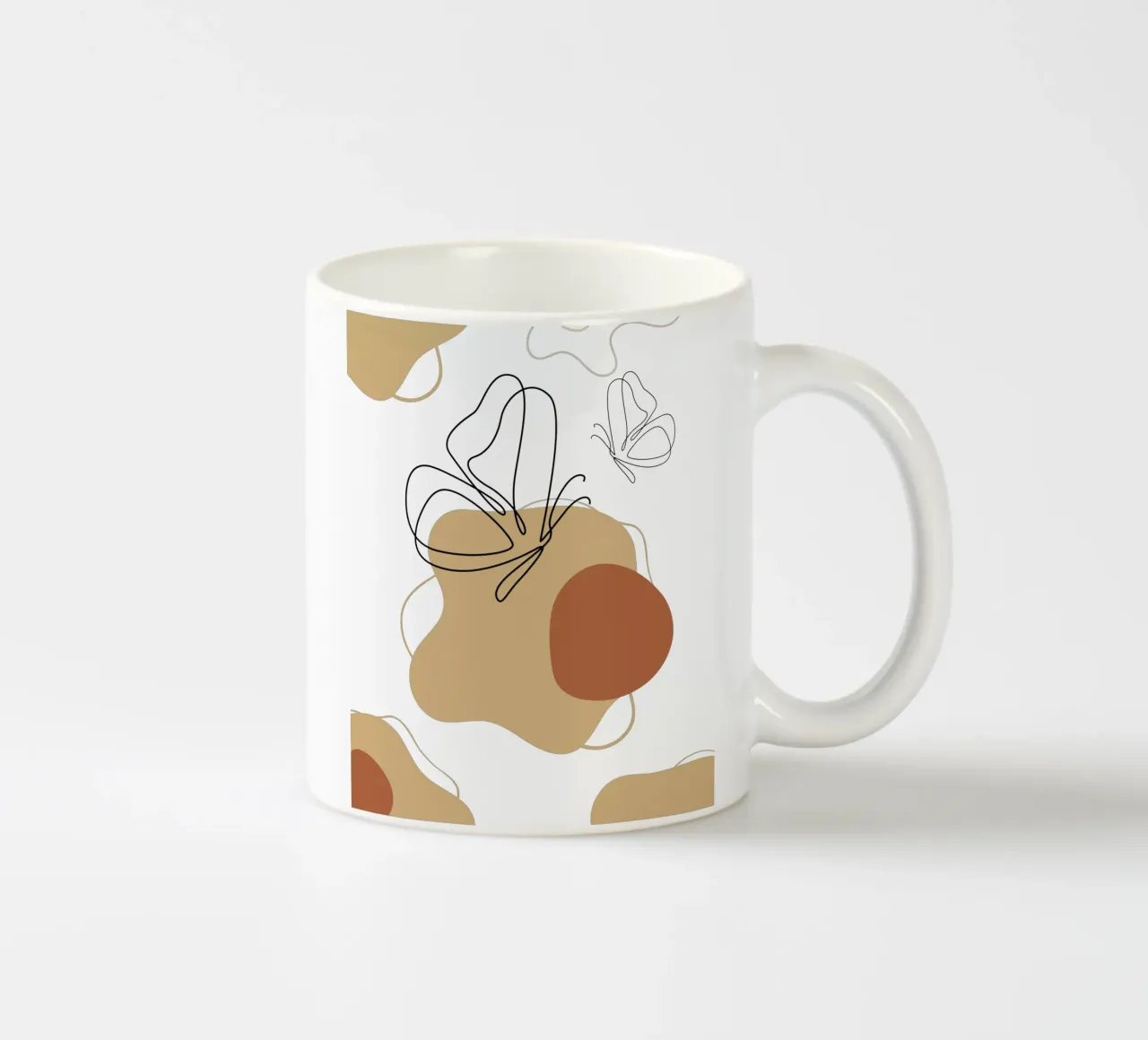 Farfalla minimalista tazza in ceramica da YSV MINIMALIST