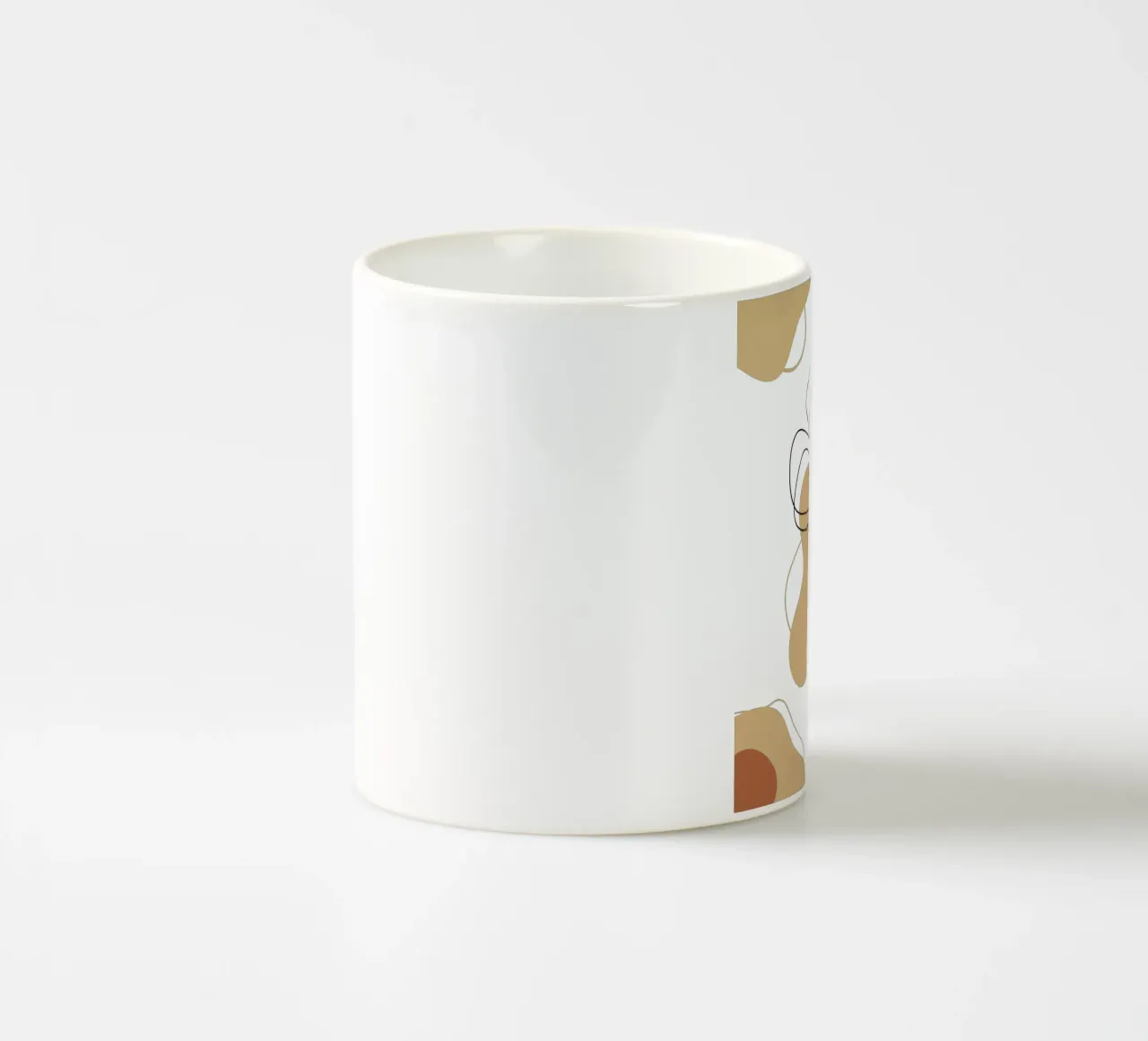 Farfalla minimalista tazza in ceramica da YSV MINIMALIST