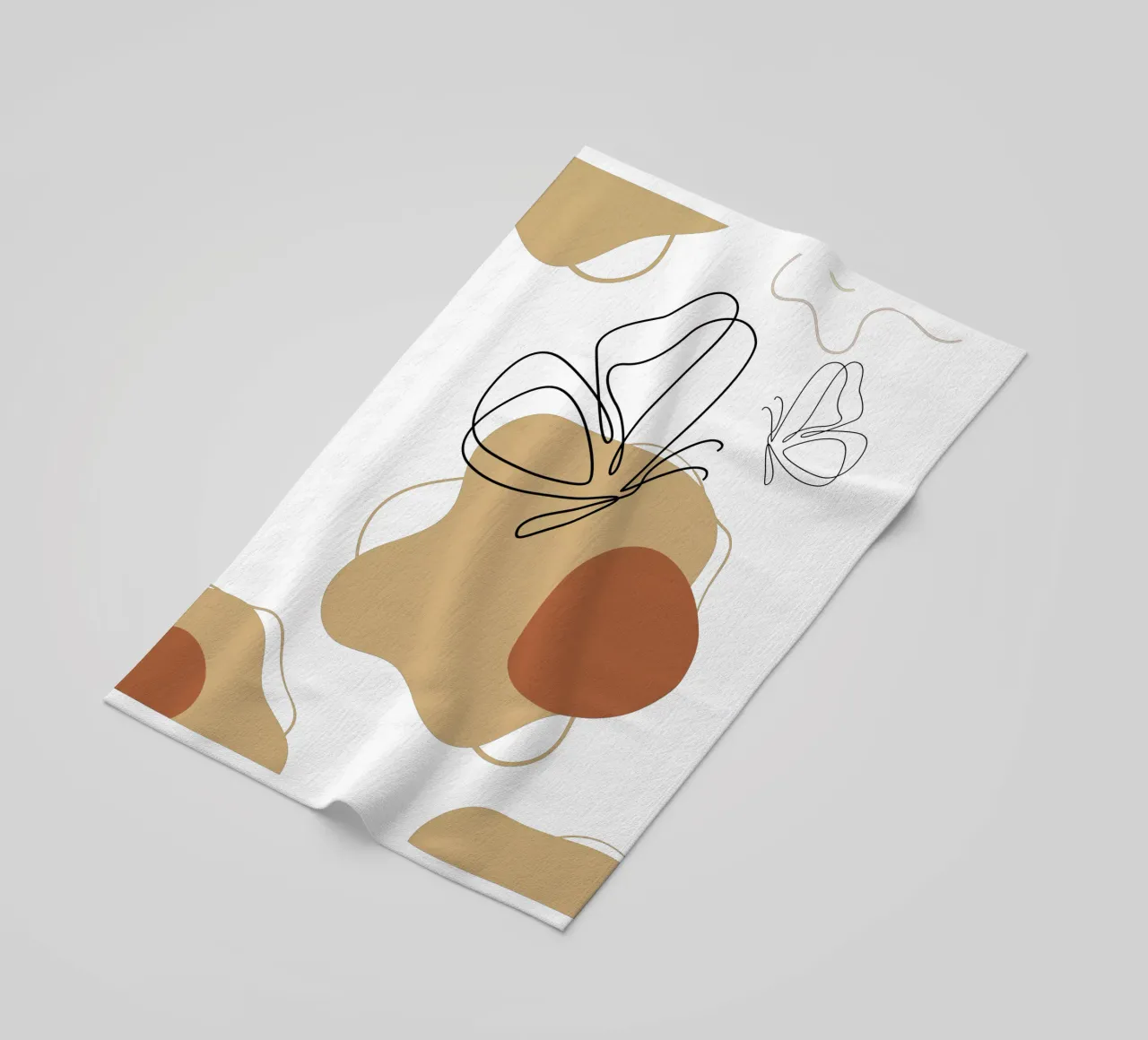 Farfalla minimalista telo mare da YSV MINIMALIST