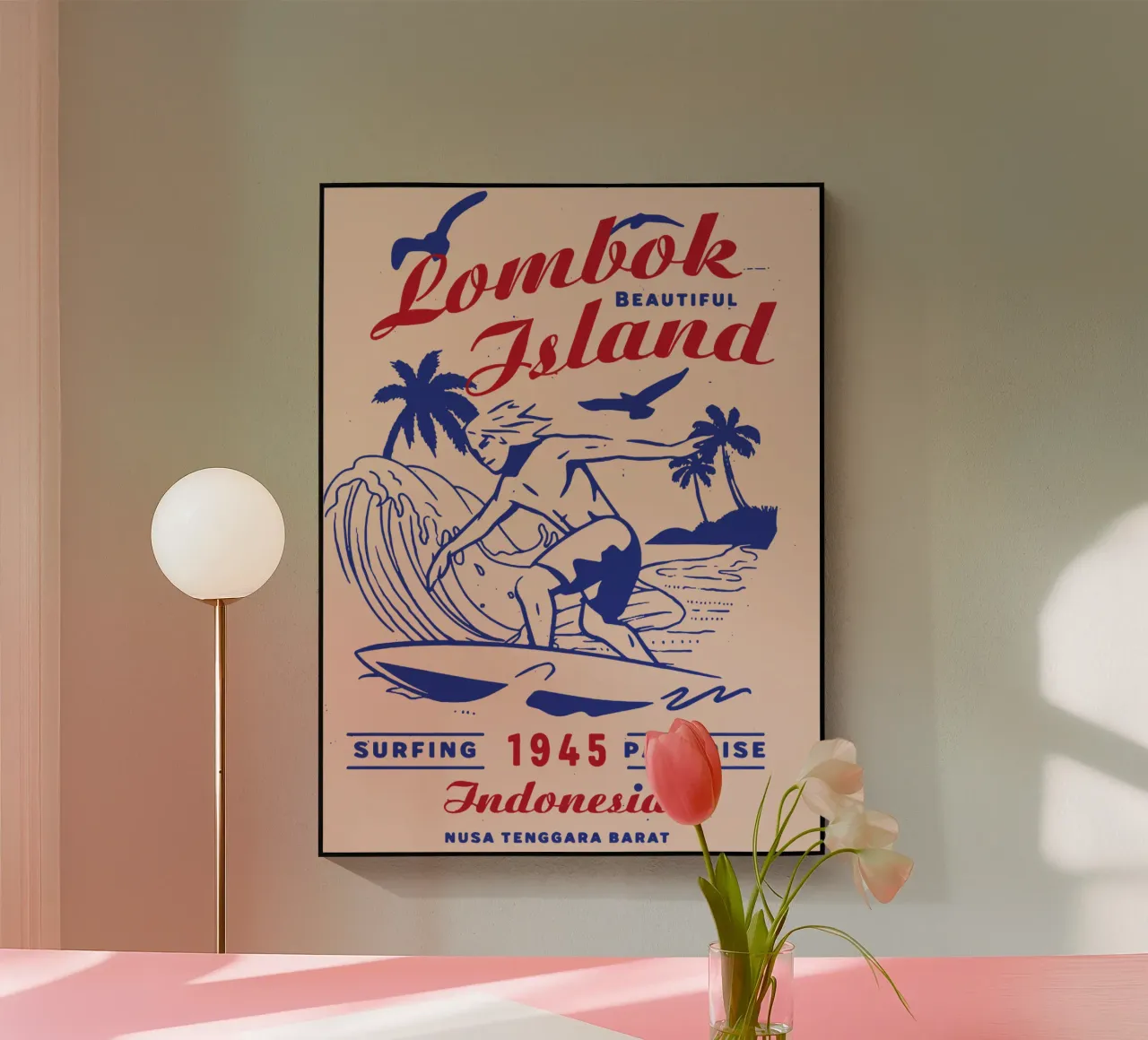 Lombok, l'isola più bella plexiglass da Gunawan Rb