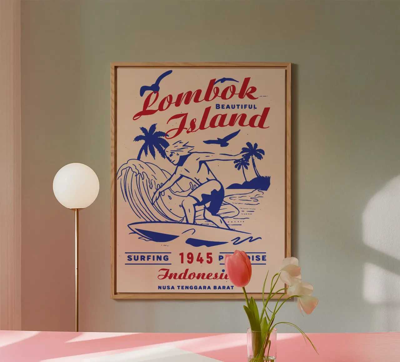 Lombok, l'isola più bella alluminio dibond da Gunawan Rb