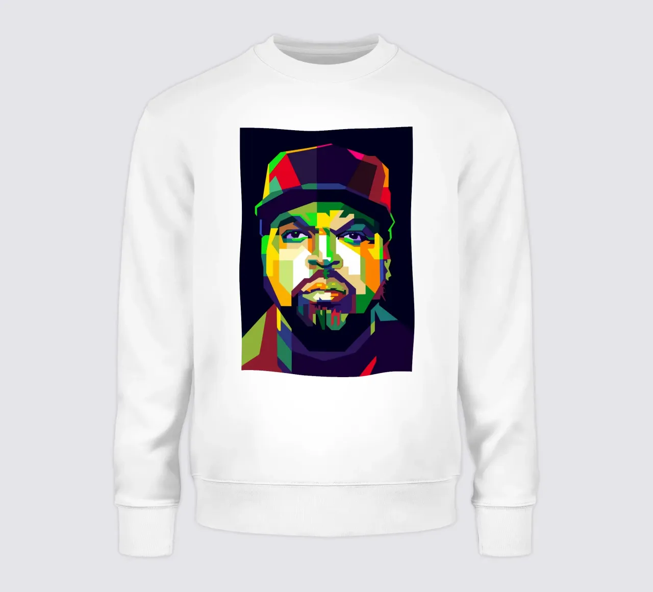 Ice Cub Cantante Rap Pop Art WPAP felpa da Cute