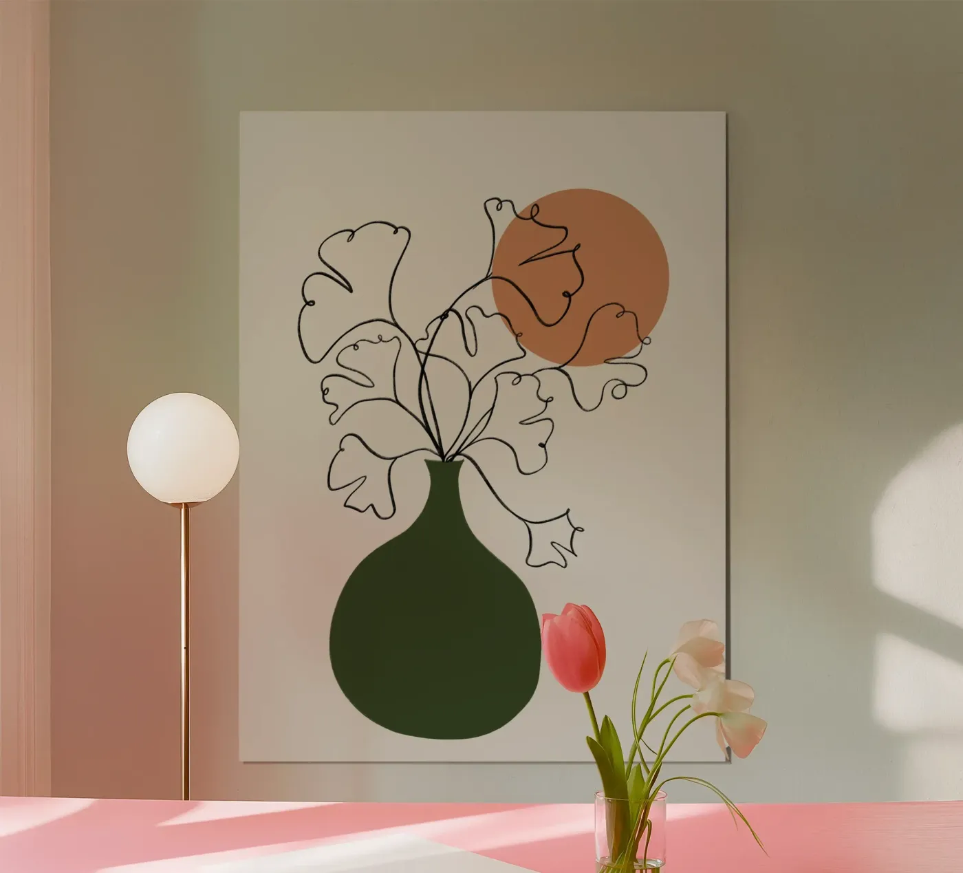 Vase poster da by elle arts