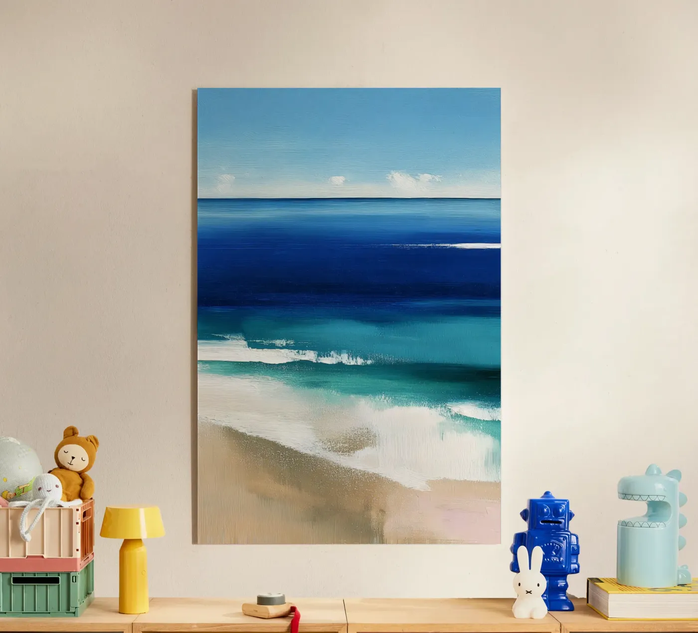 Soft Horizon Acryl-Glas von Colormenta