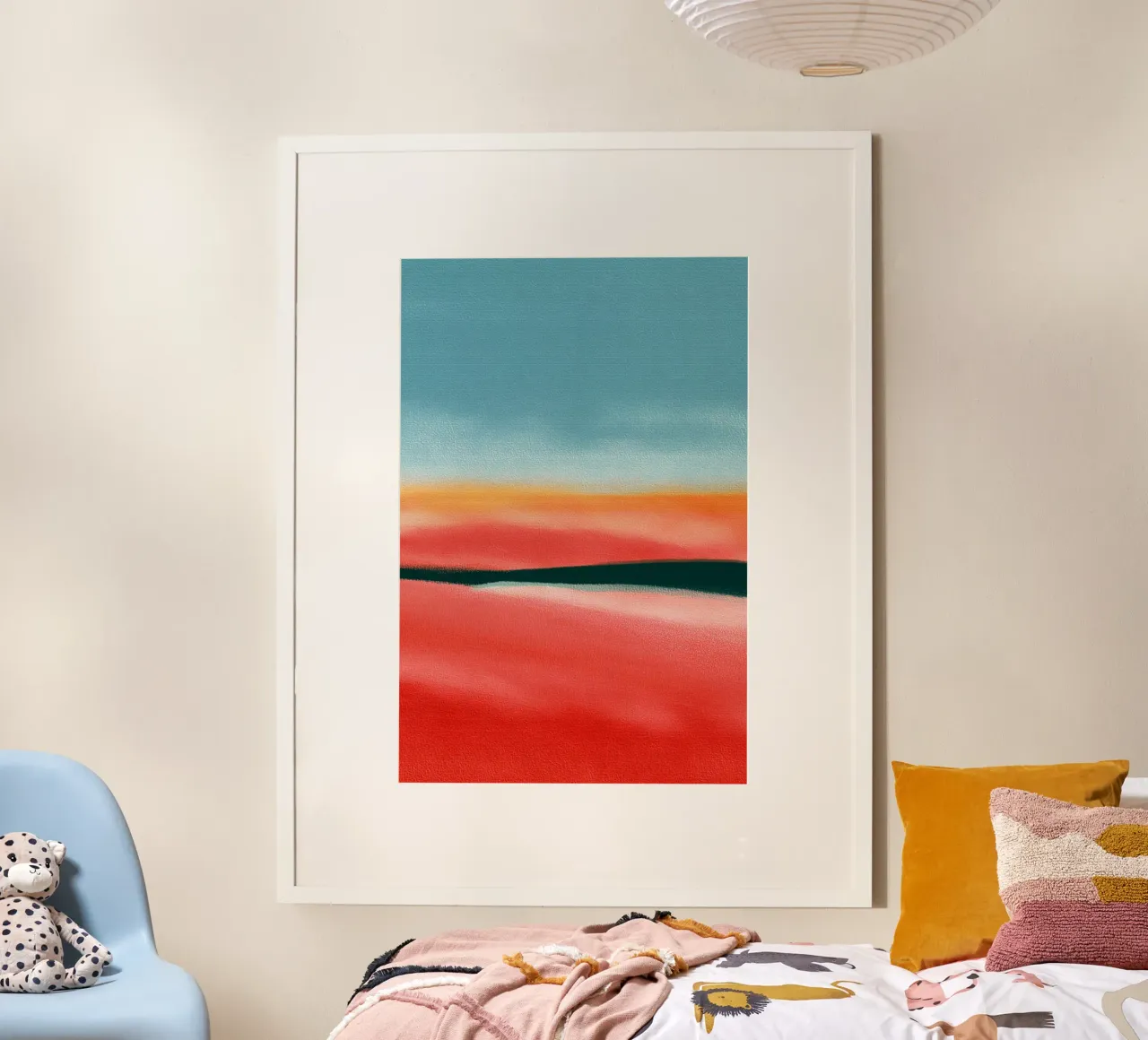 Warm Divide poster da Colormenta