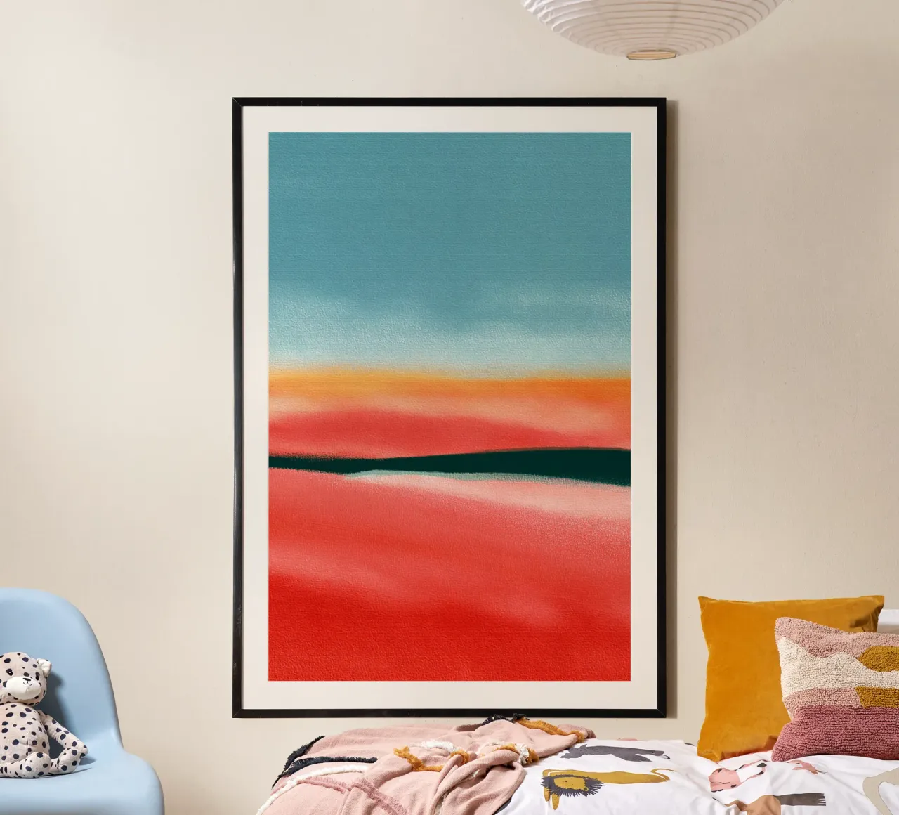 Warm Divide poster da Colormenta